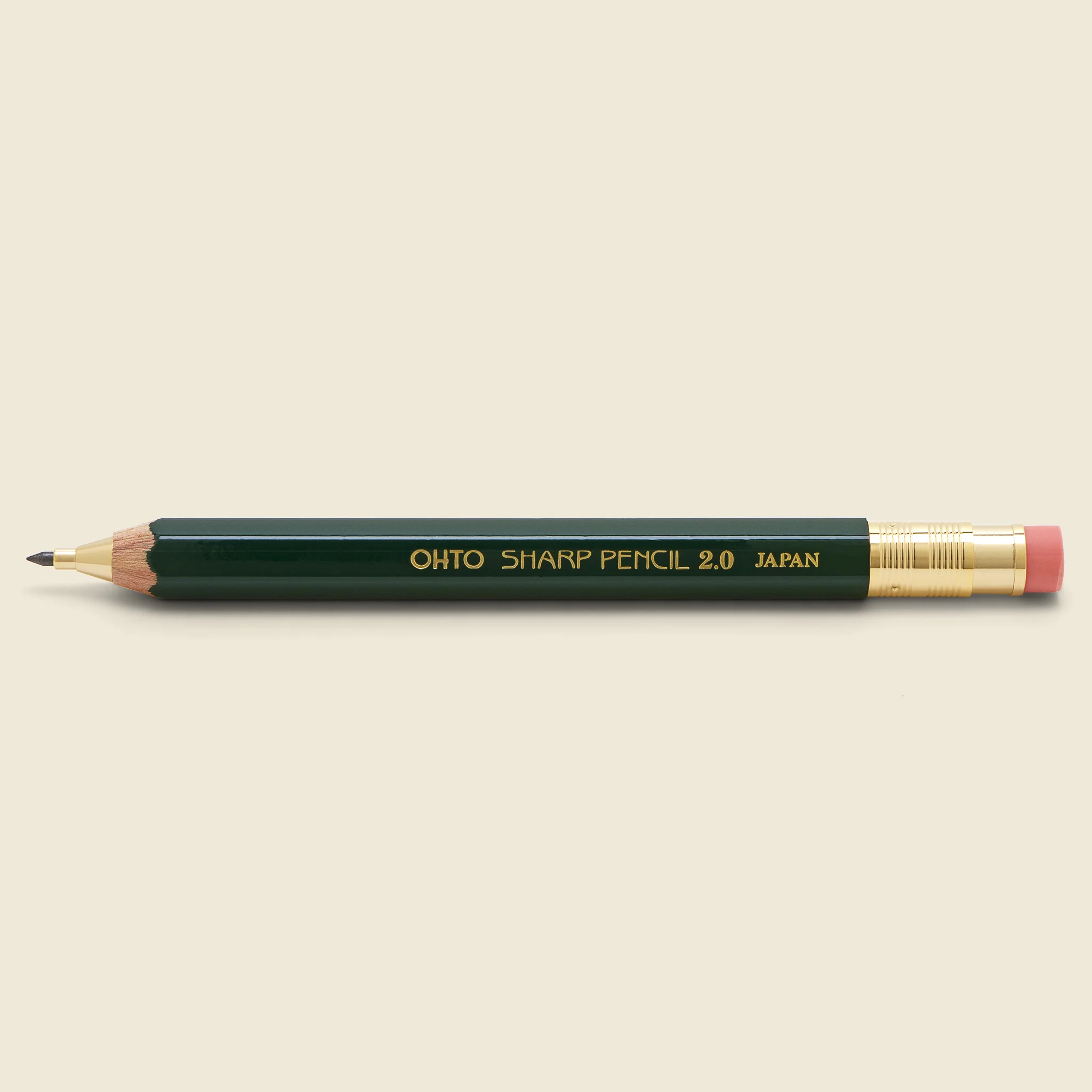 Green Wooden Mechanical Pencil