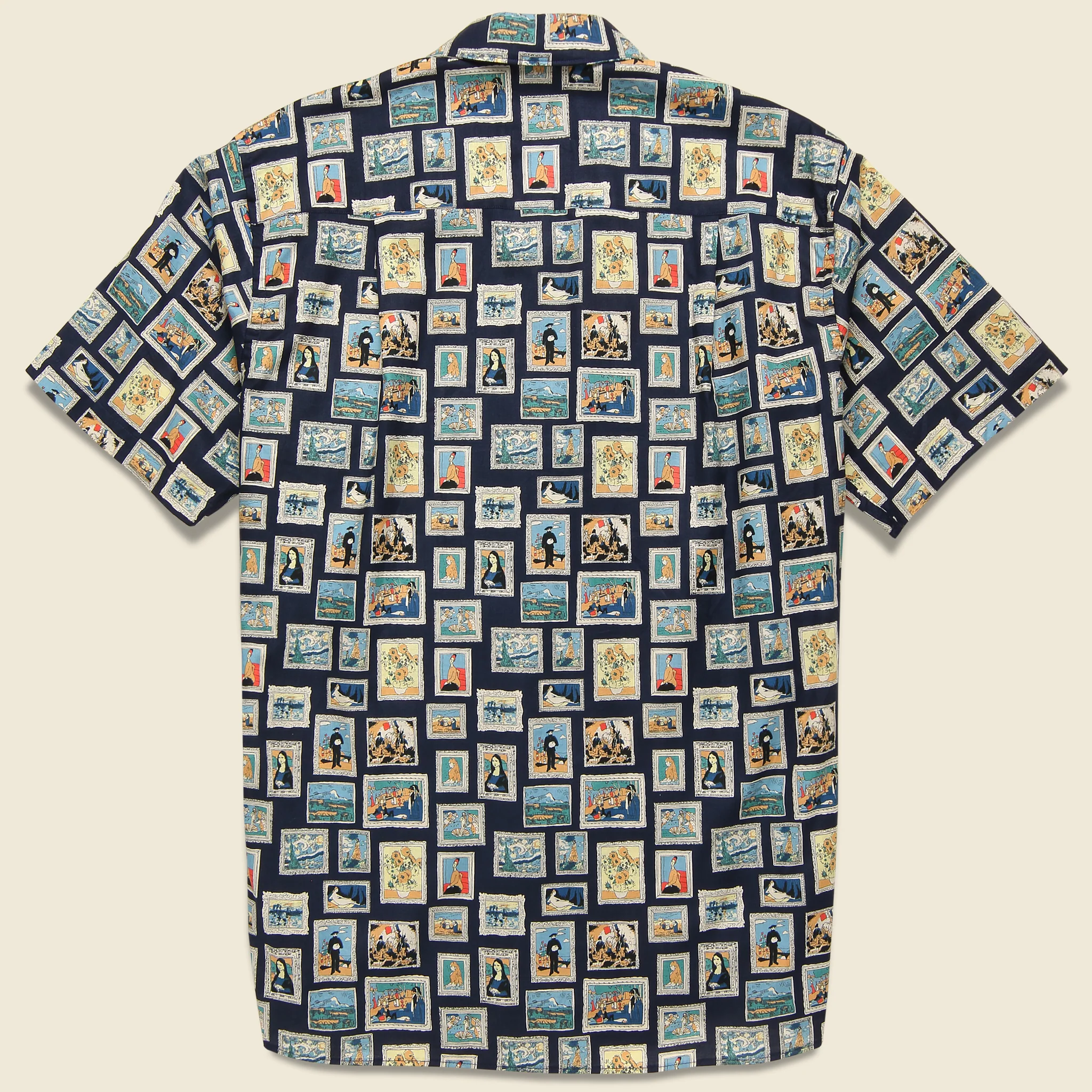 Old Masters Shirt - Navy - Image 2