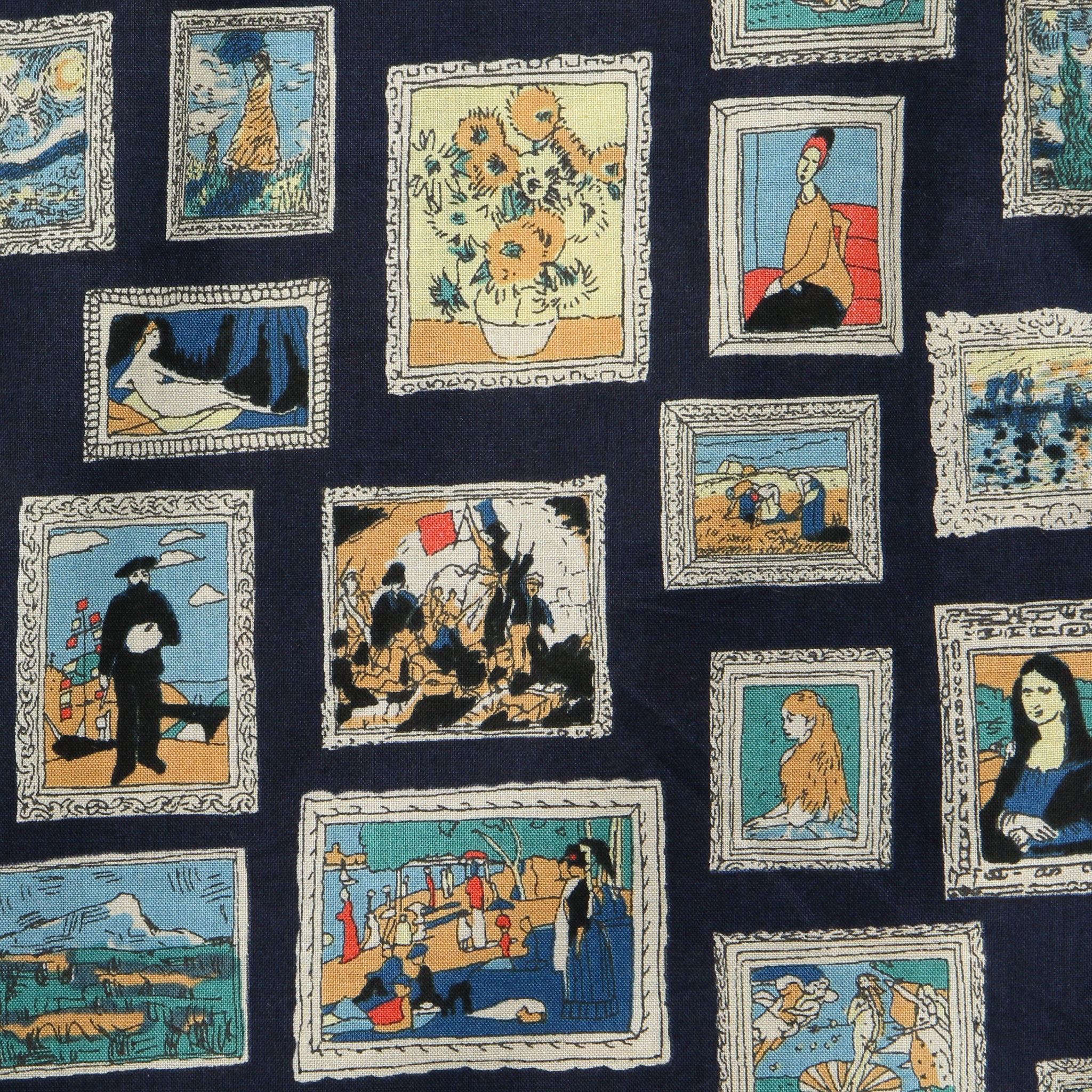 Old Masters Shirt - Navy - Image 4