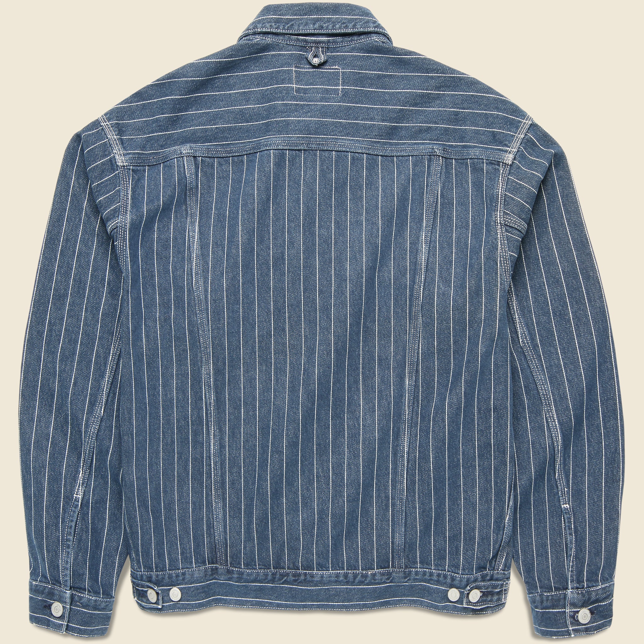 Orlean Jacket - Blue/White Orlean Stripe - Image 2