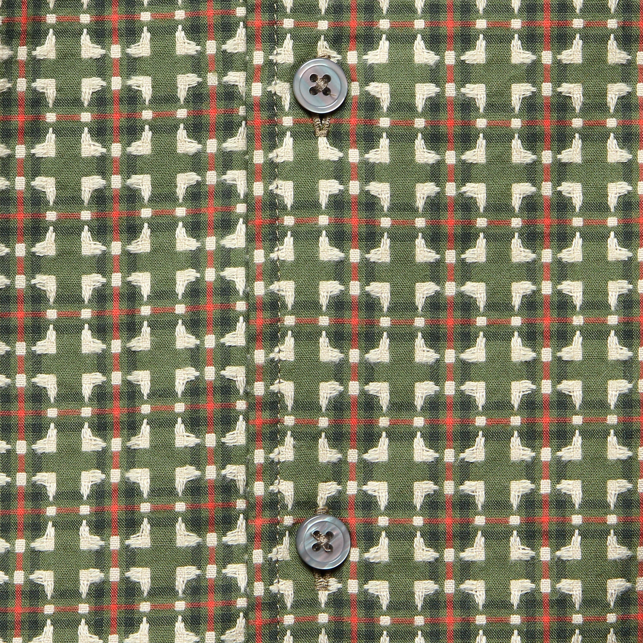 Oscar Camp Shirt - Olive - Image 5