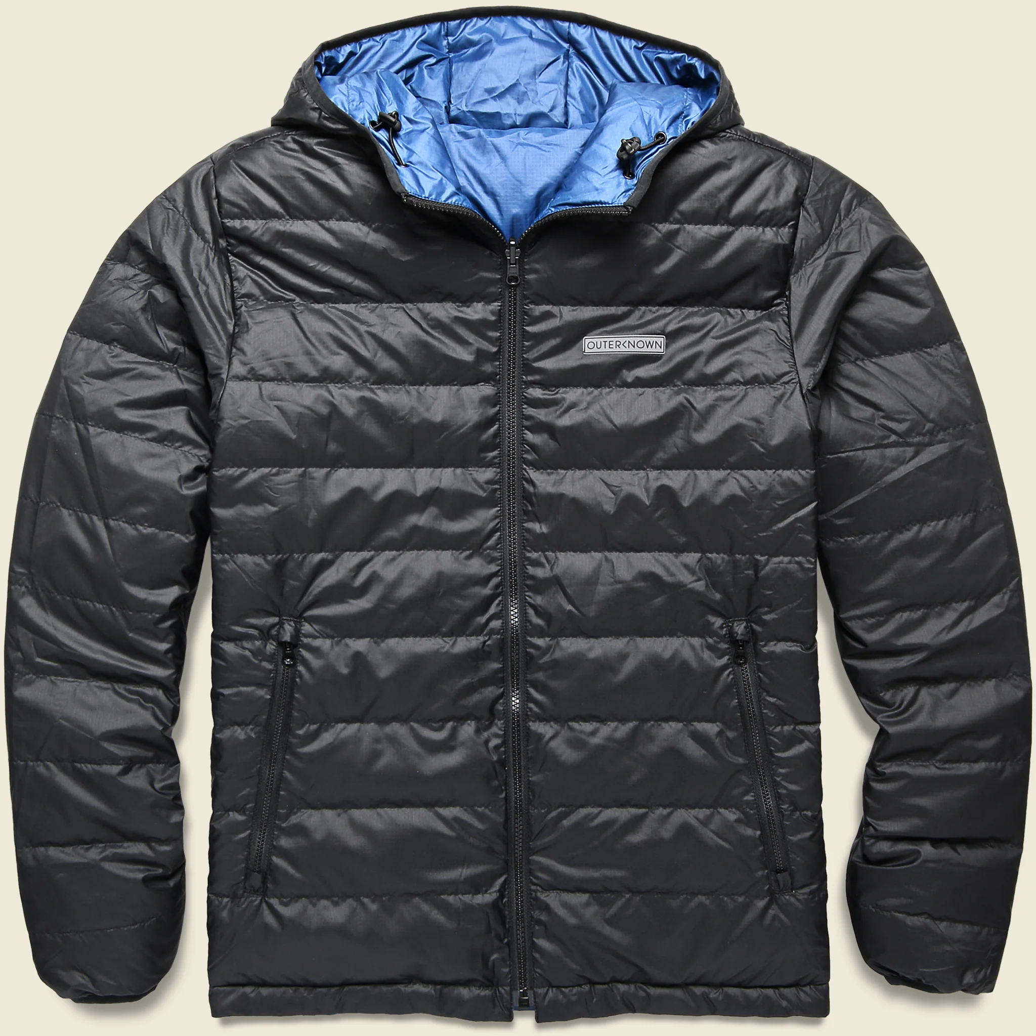 Hooded Puffer - Pitch Black - Image 2