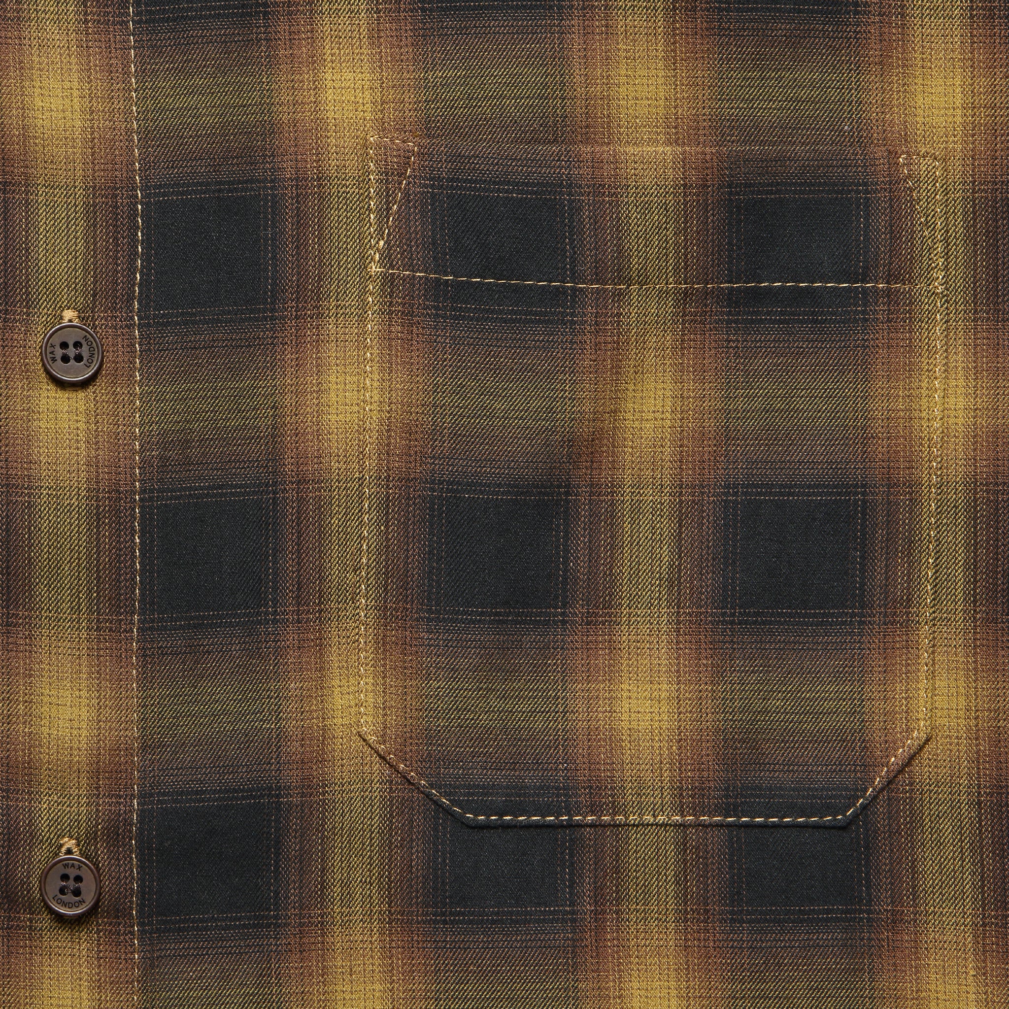OZ Shirt - Brown Berkley Check - Image 3