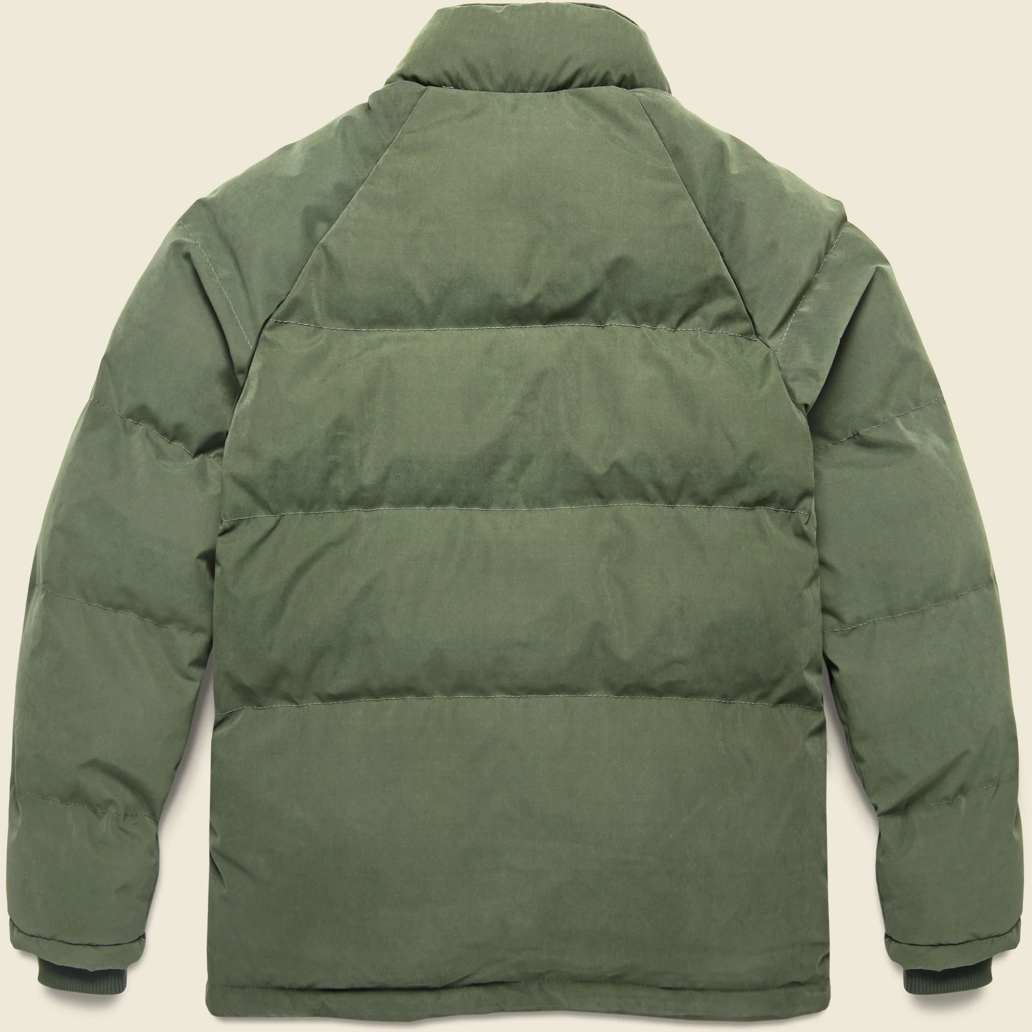 P Bear Funnel Neck Puffer Jacket - Forest Night - Image 2