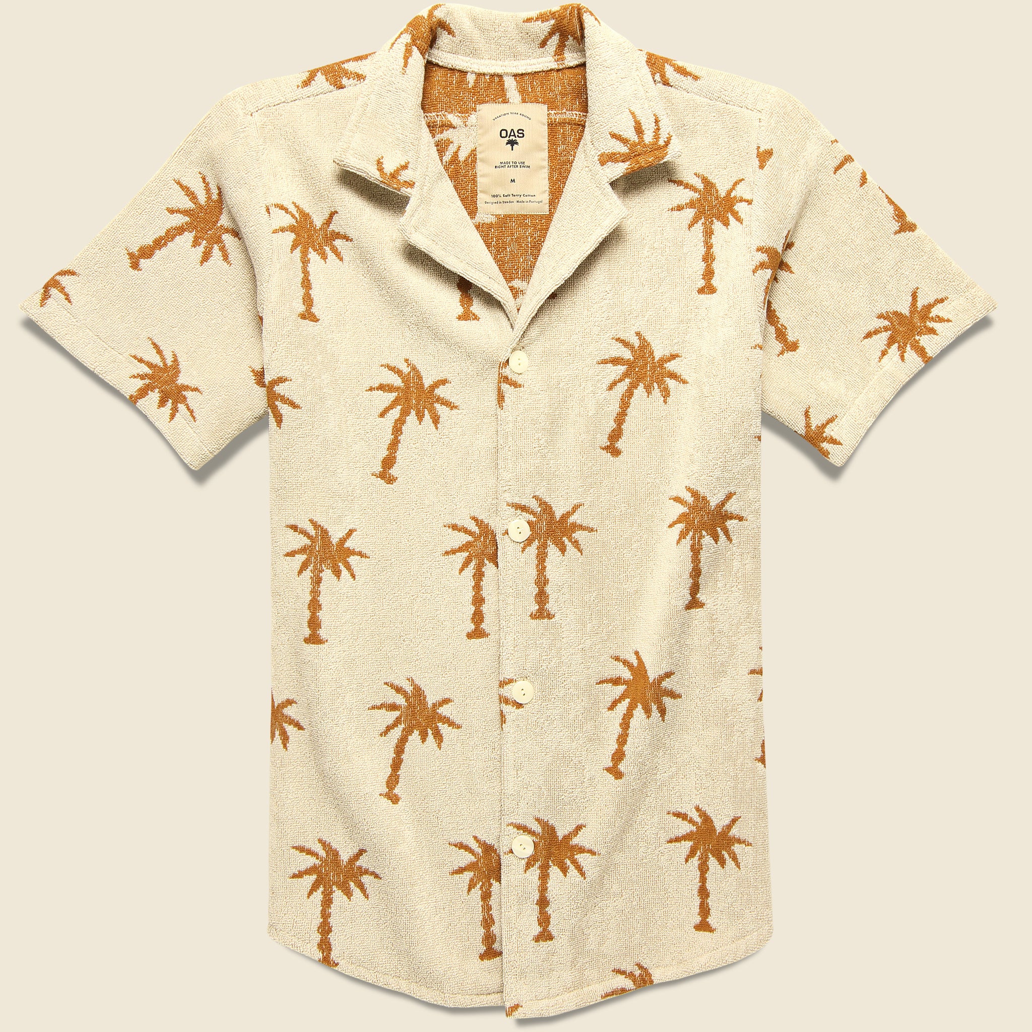 Palmy Terry Shirt - Orange
