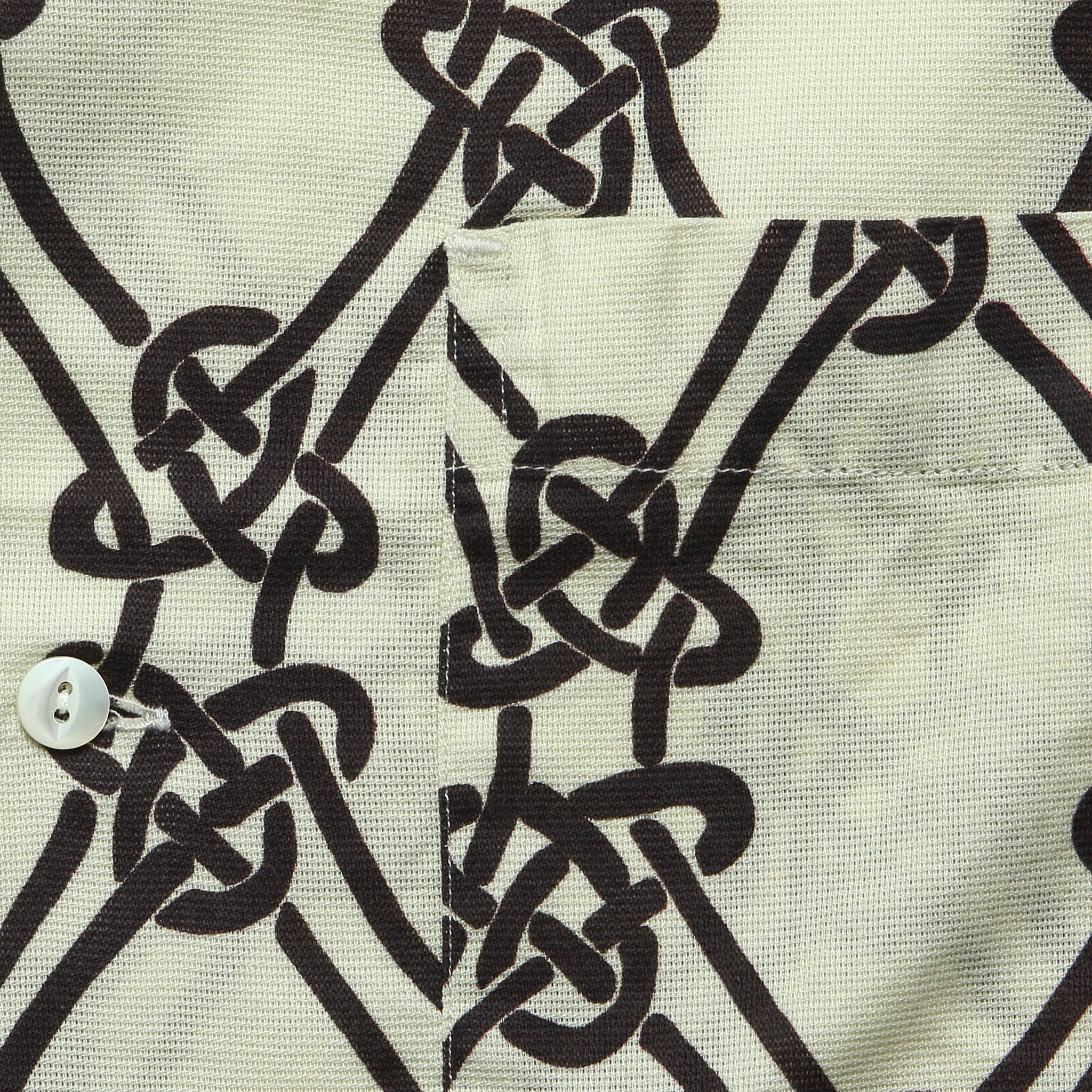 Panama Knot Shirt - Bone - Image 3