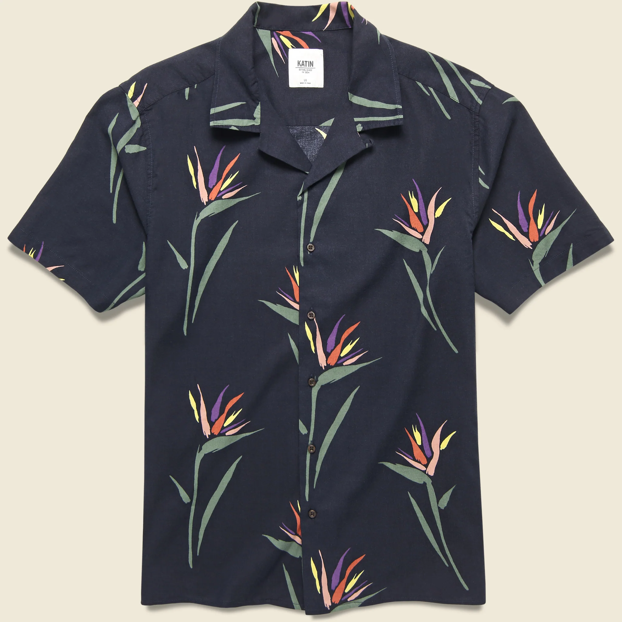 Paradise Shirt - Black Wash