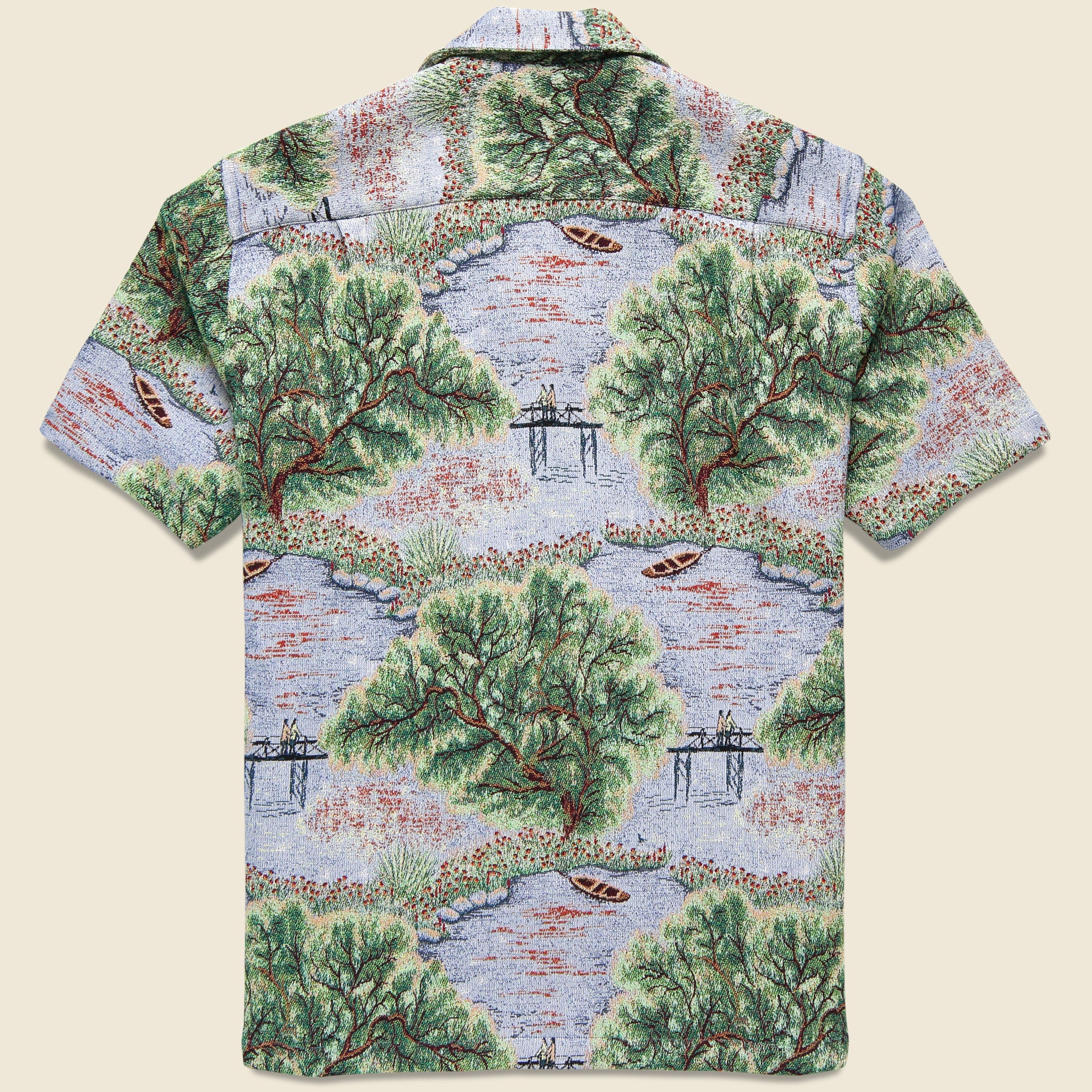 Park Tapestry Camp Shirt - Multi - Image 3