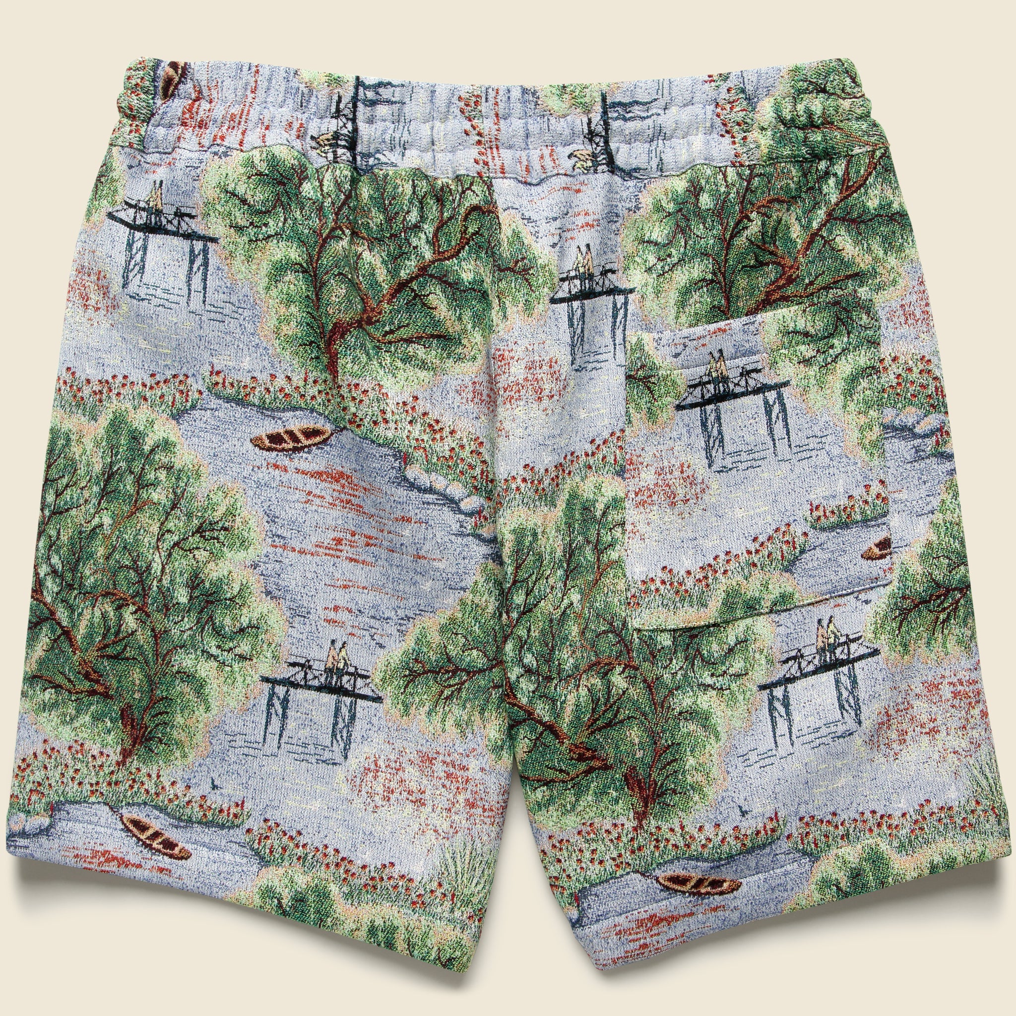 6" Park Tapestry Shorts - Multi - Image 2