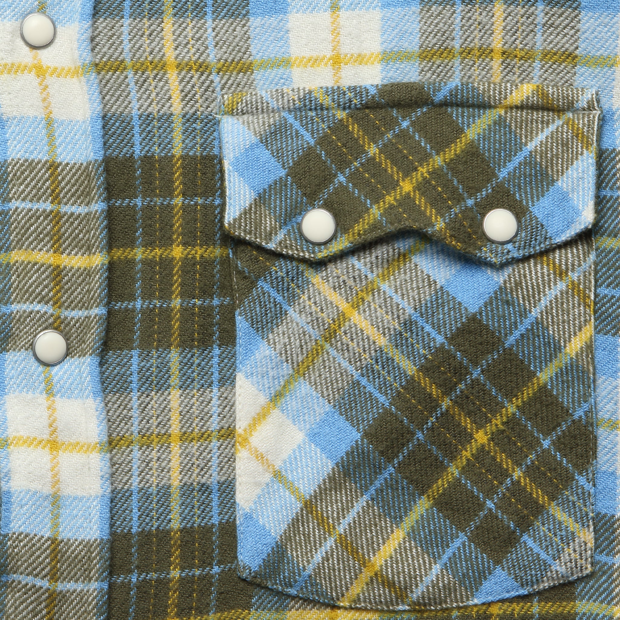 Pearl Snap Flannel - Gold Ravine - Image 2