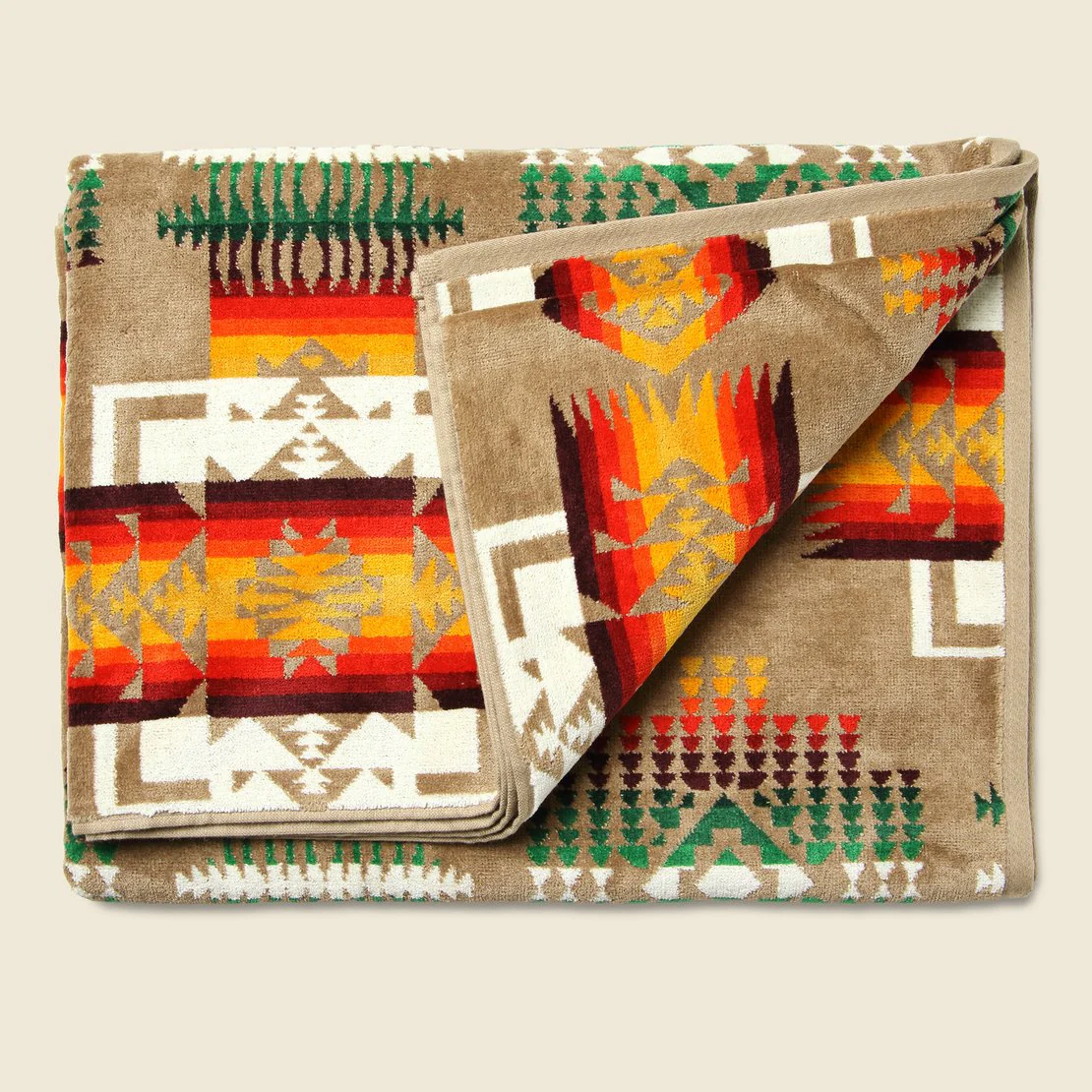 Chief Joseph Towel - Khaki - Image 2