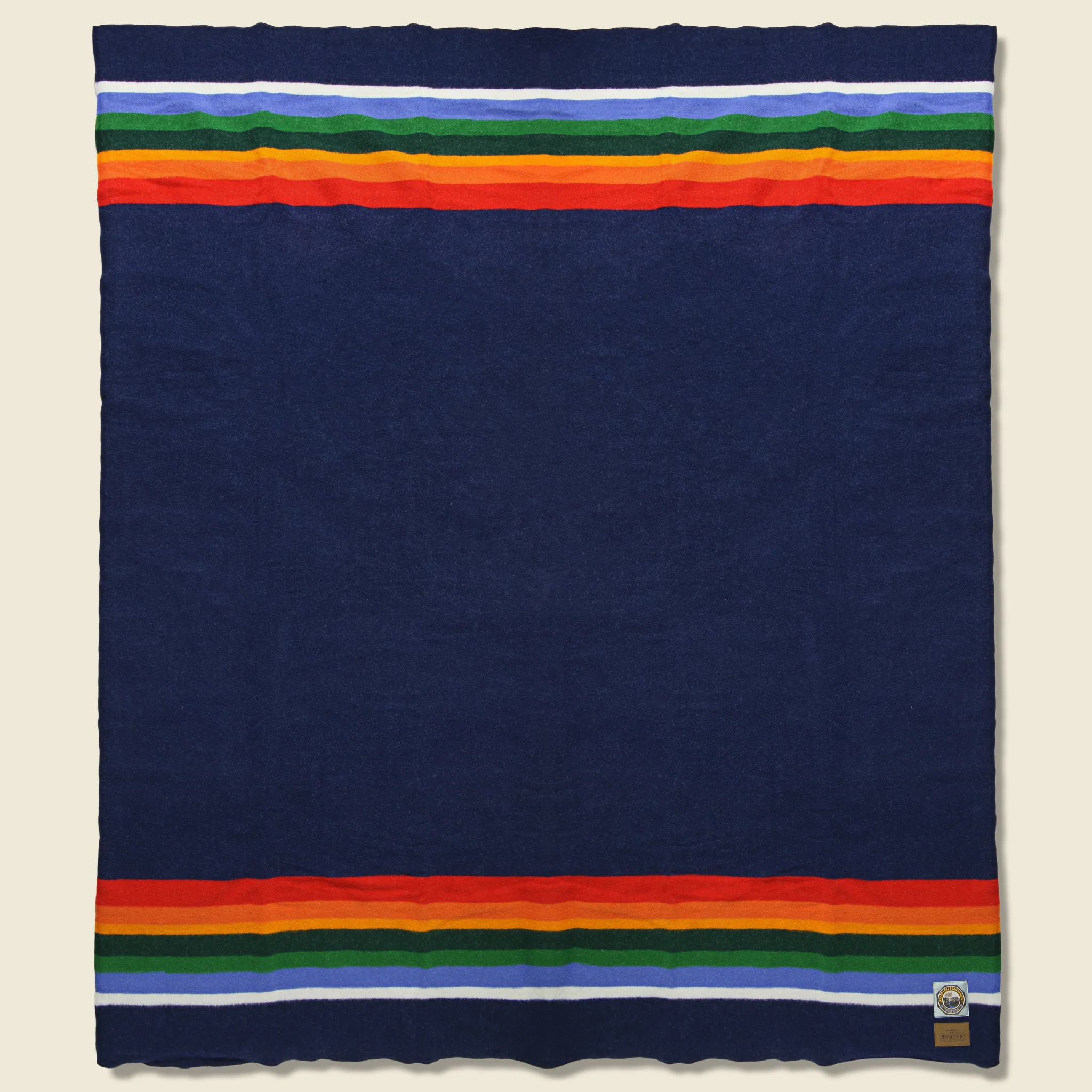 Crater Lakes National Park Blanket - Navy