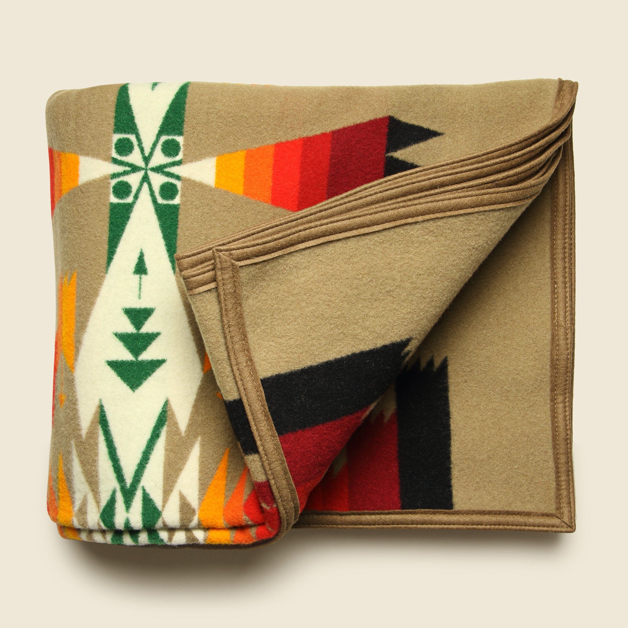 Tucson Blanket - Khaki - Image 2