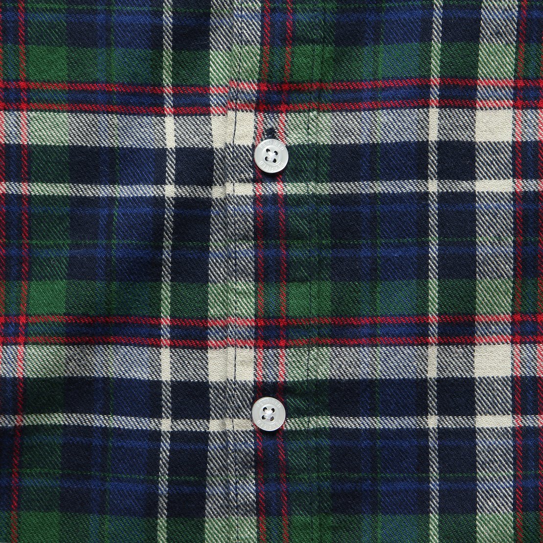 Barrhead Flannel - Navy - Image 3