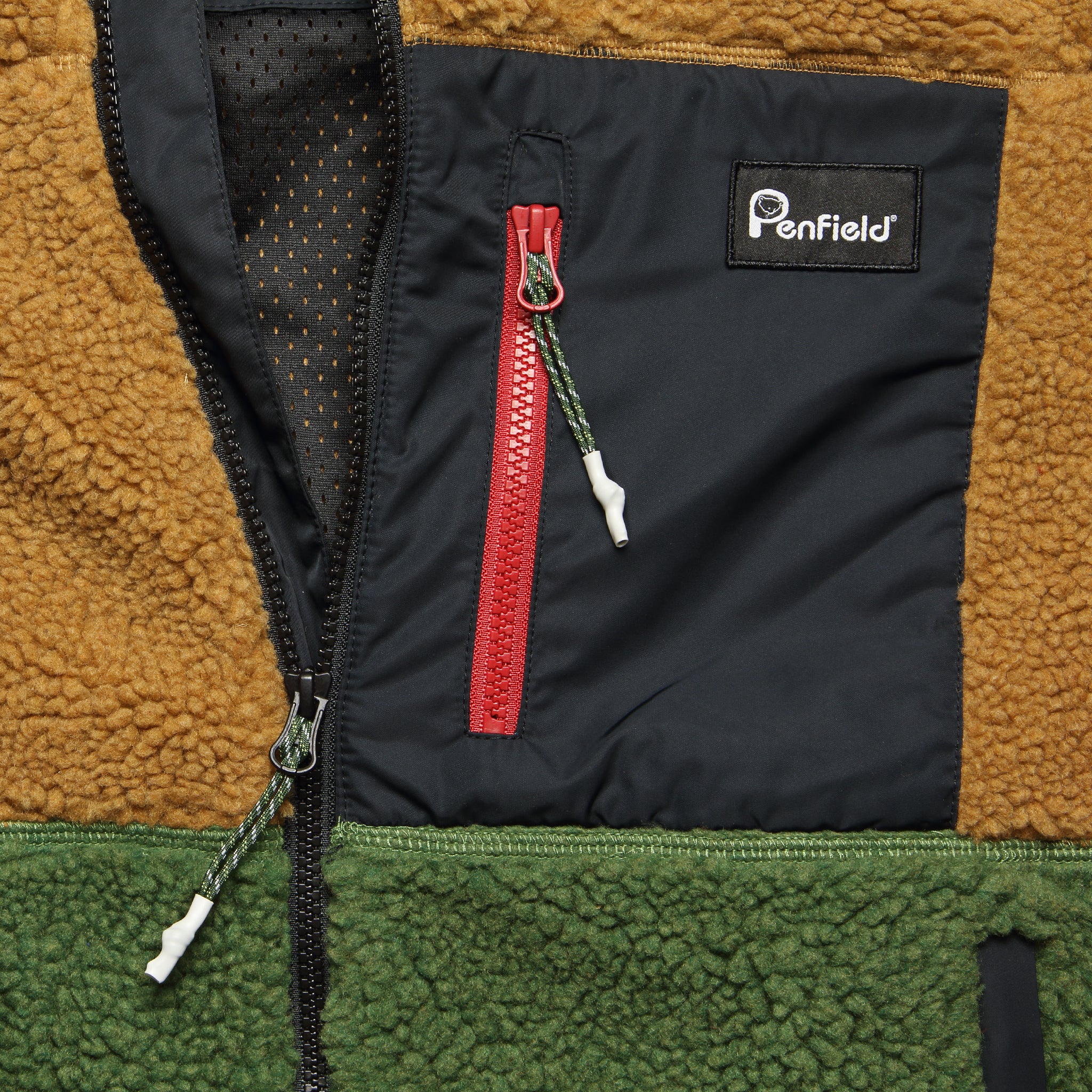Mattawa Fleece Jacket - Tan Brown - Image 3