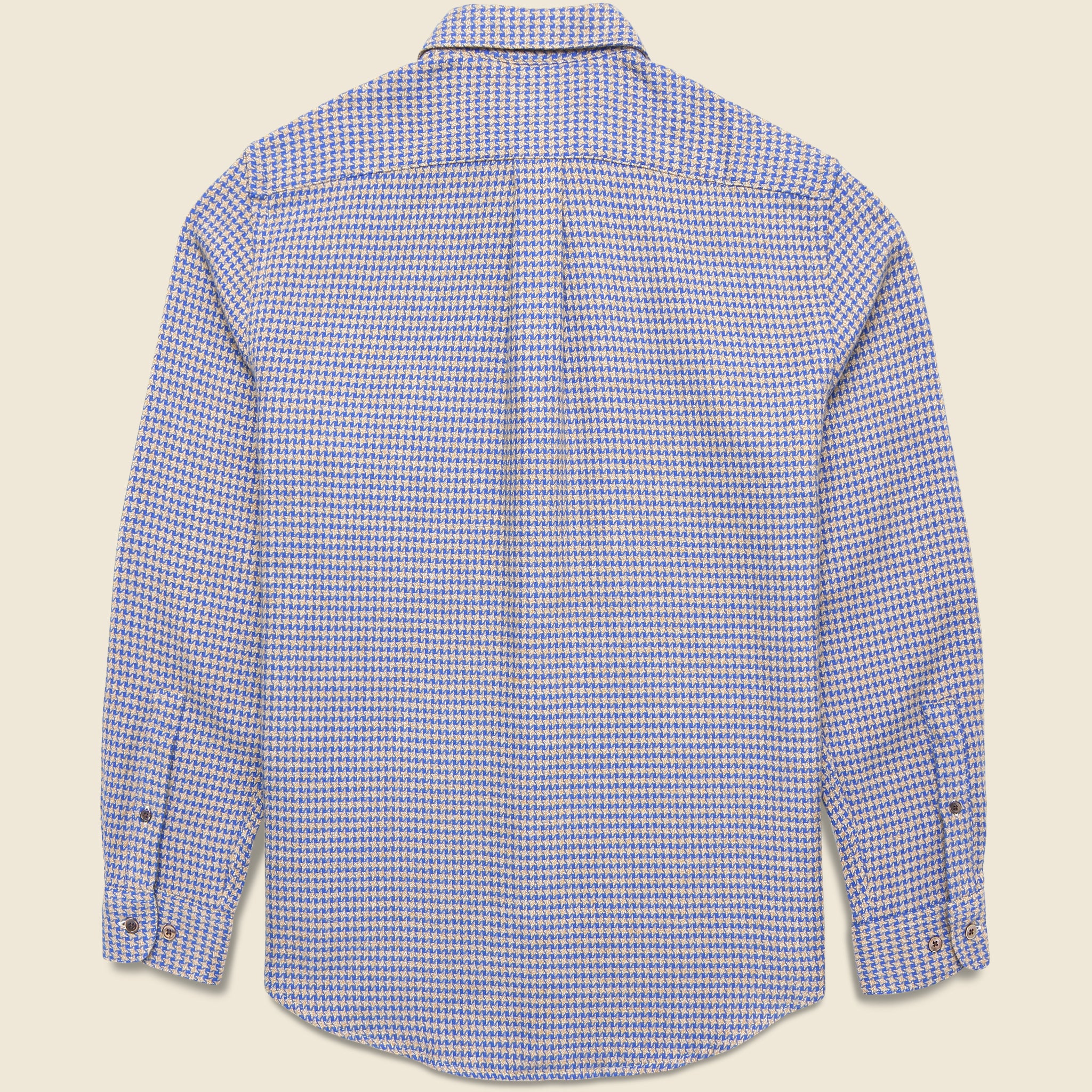 Pied Poule Shirt - Blue - Image 3