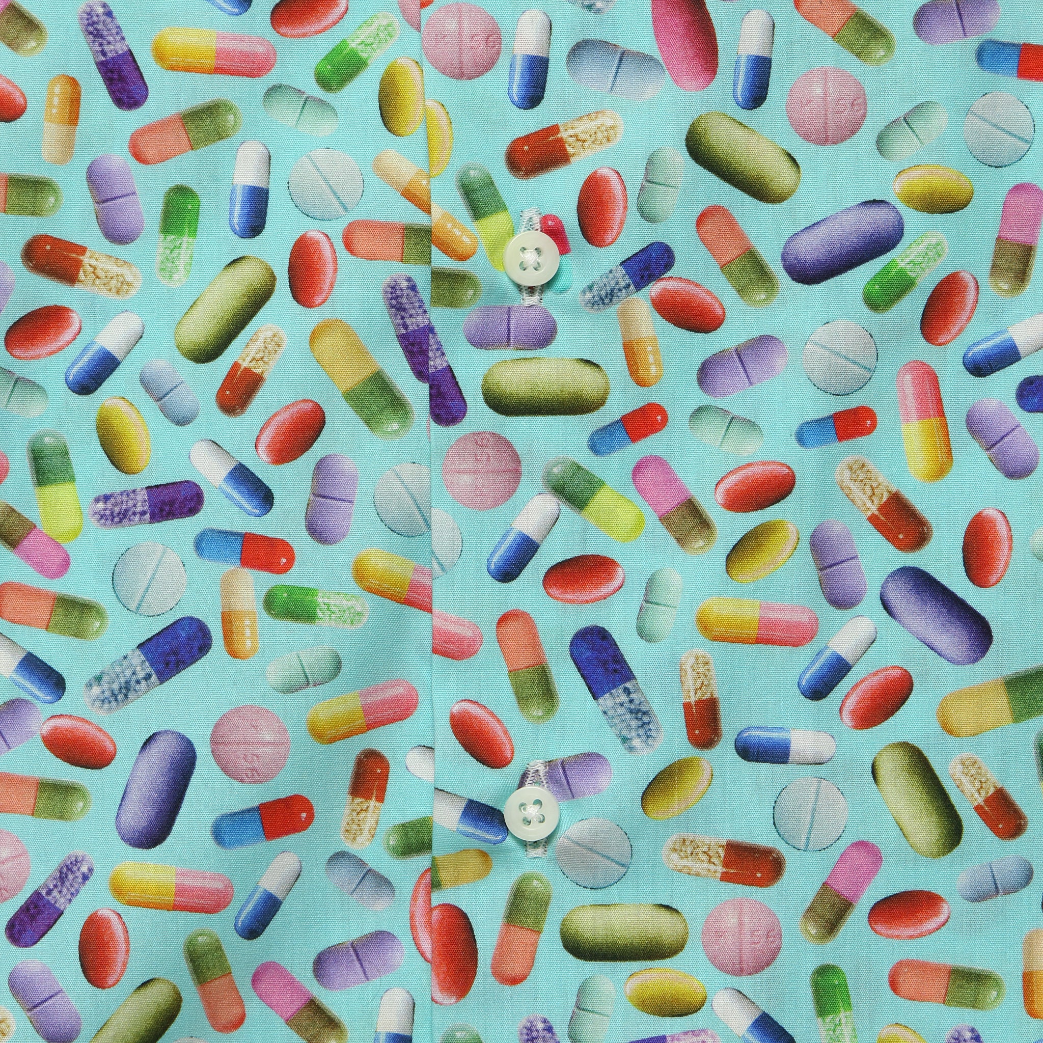 Pill Print Camp Shirt - Image 3