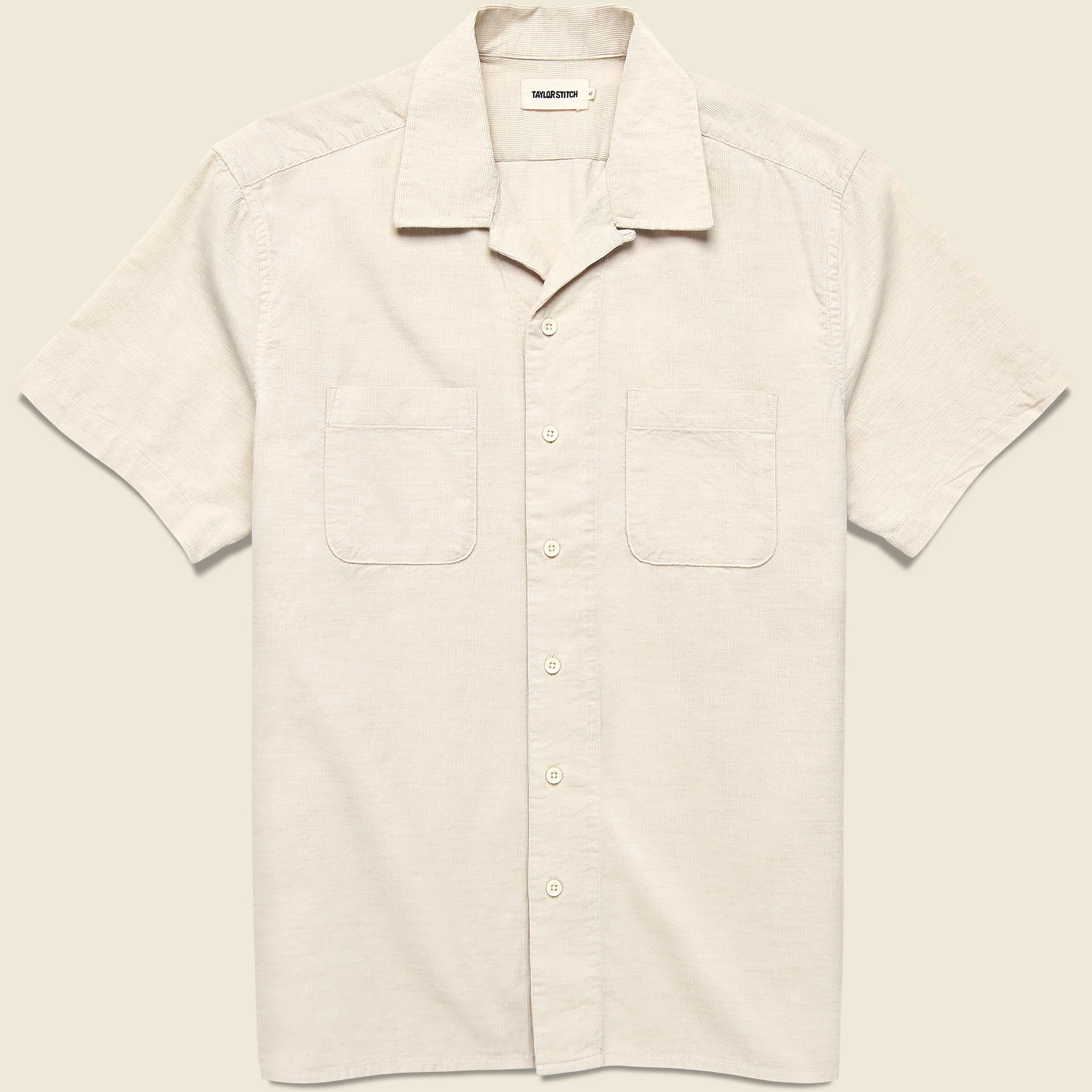 Pincord Conrad Shirt - Oat