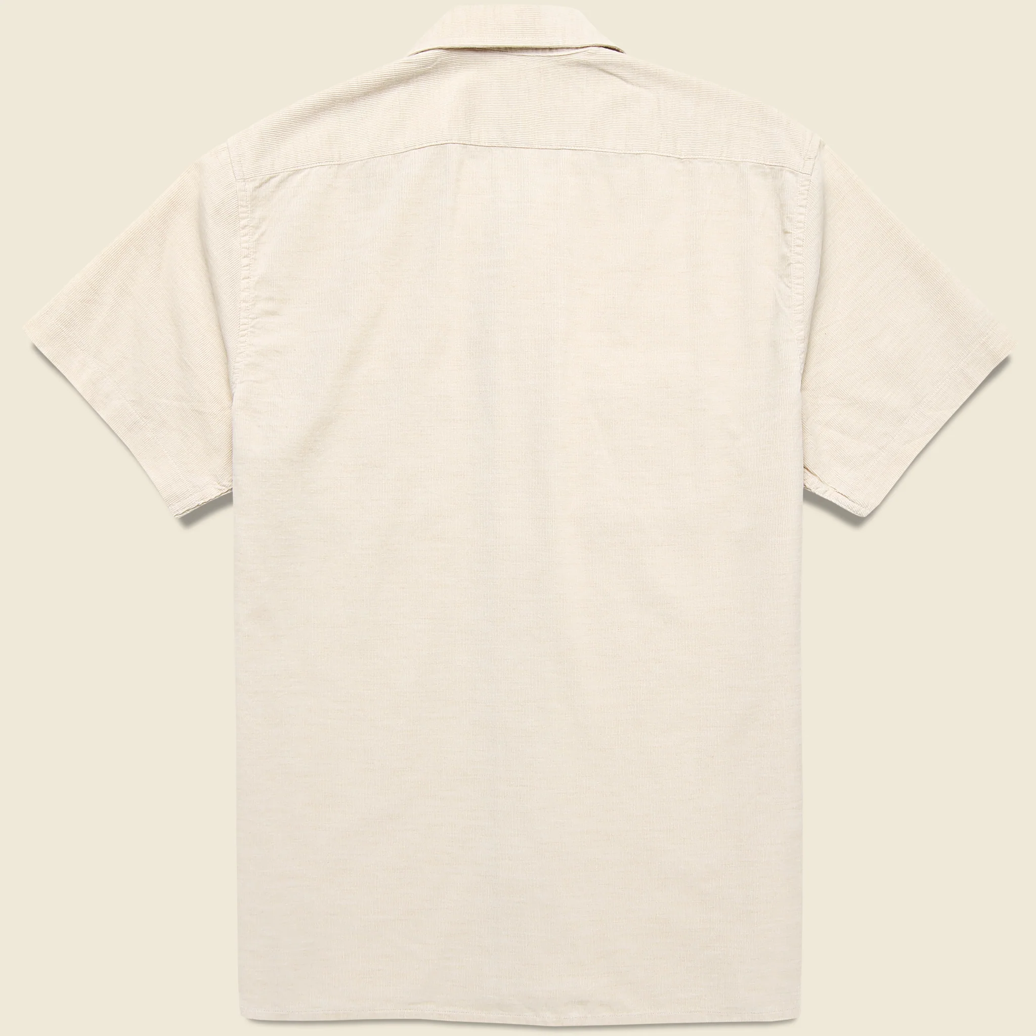 Pincord Conrad Shirt - Oat - Image 4