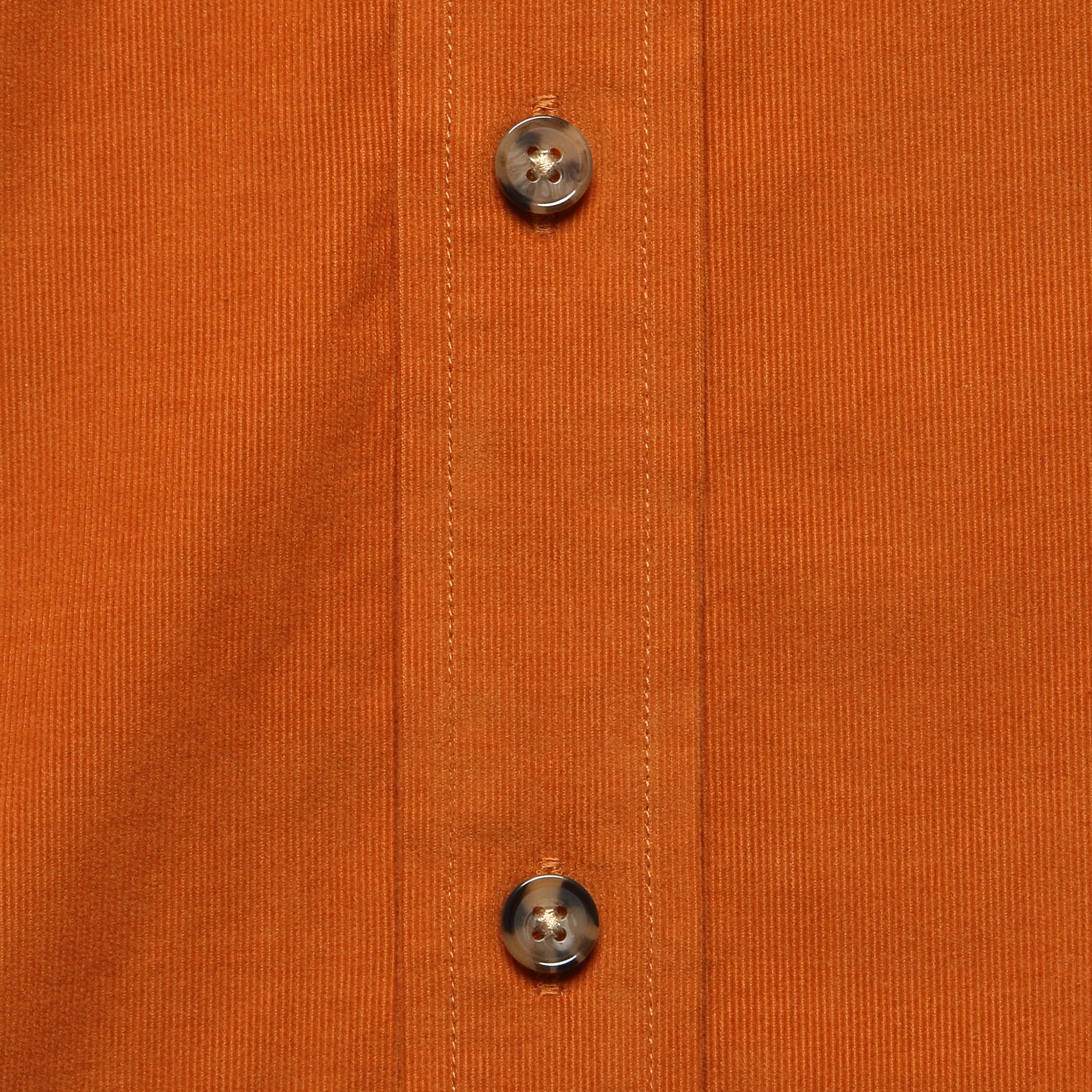 Pinwale Corduroy Shirt - Rust - Image 3