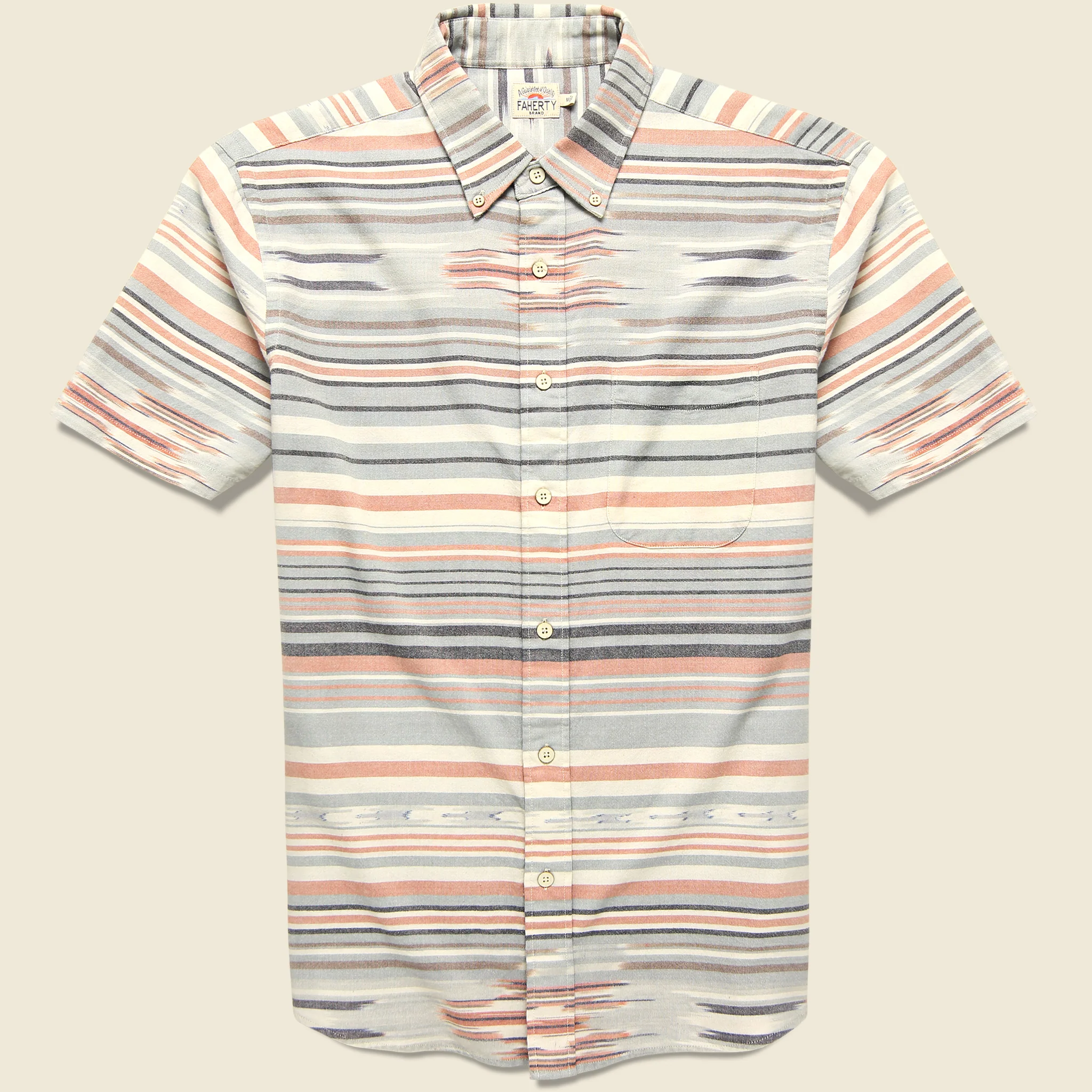 Playa Shirt - Blue Rose Ikat