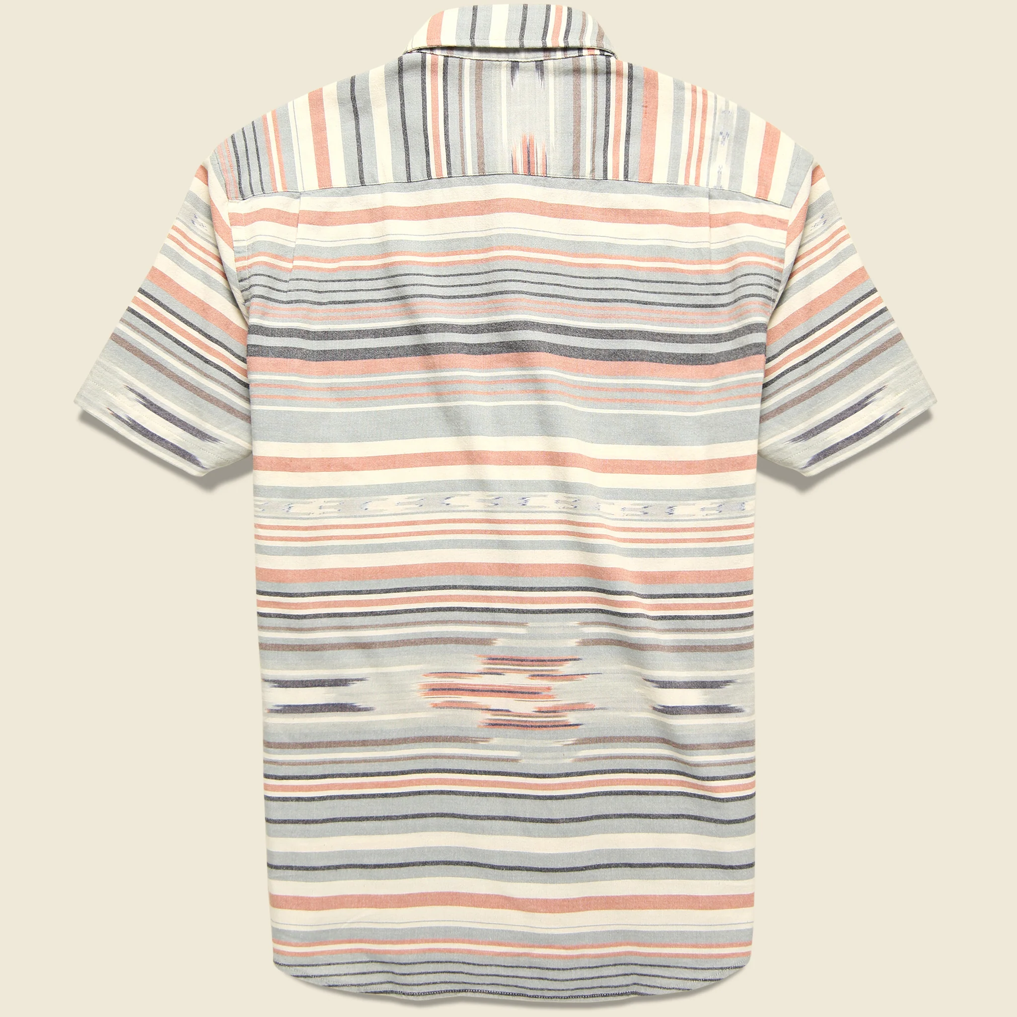 Playa Shirt - Blue Rose Ikat - Image 2