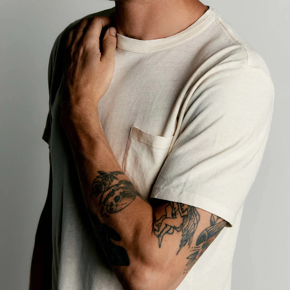 Pocket Tee - Vintage White - Image 3