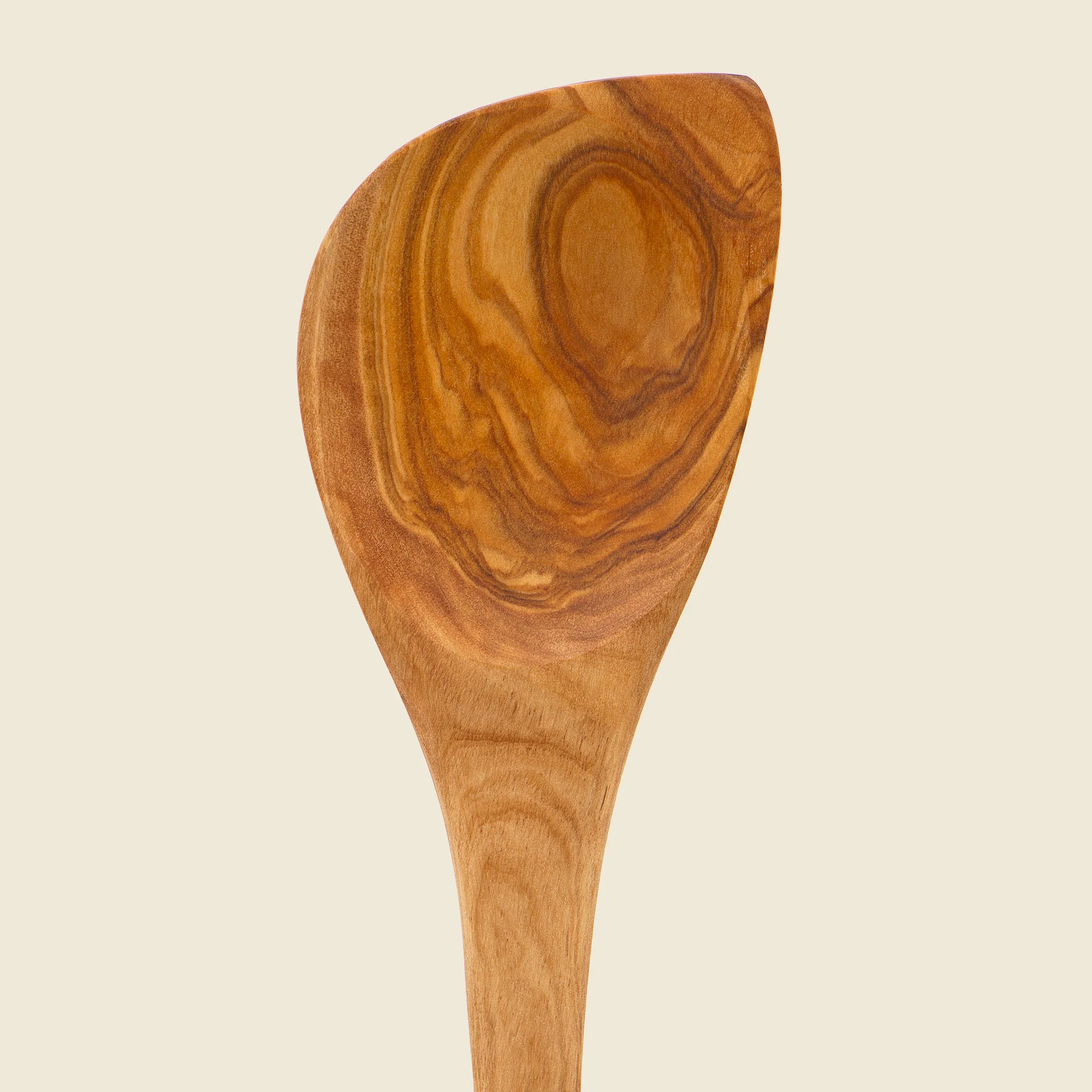 Olive Wood Pointed Spoon - Image 2