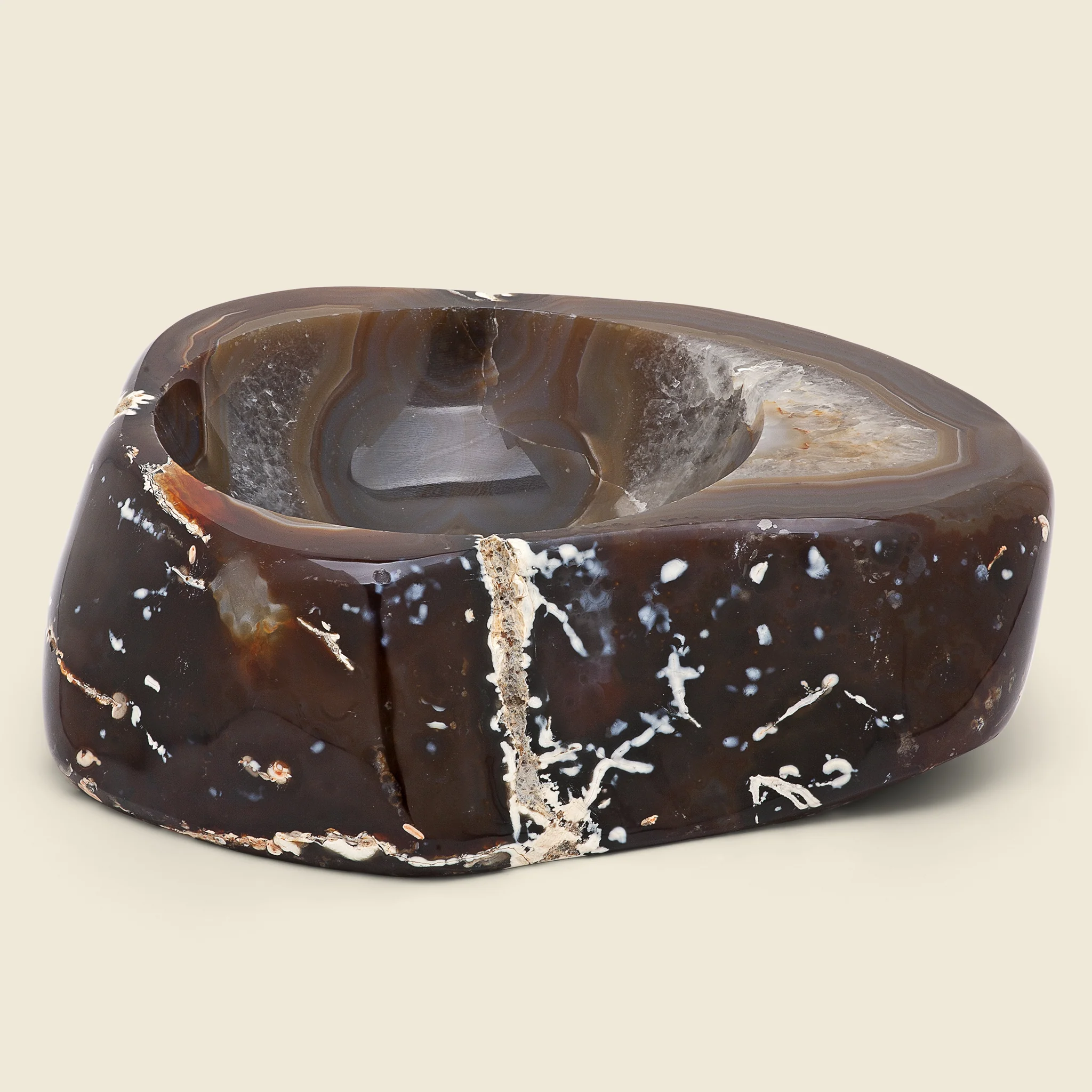 Polished Agate Bowl #1