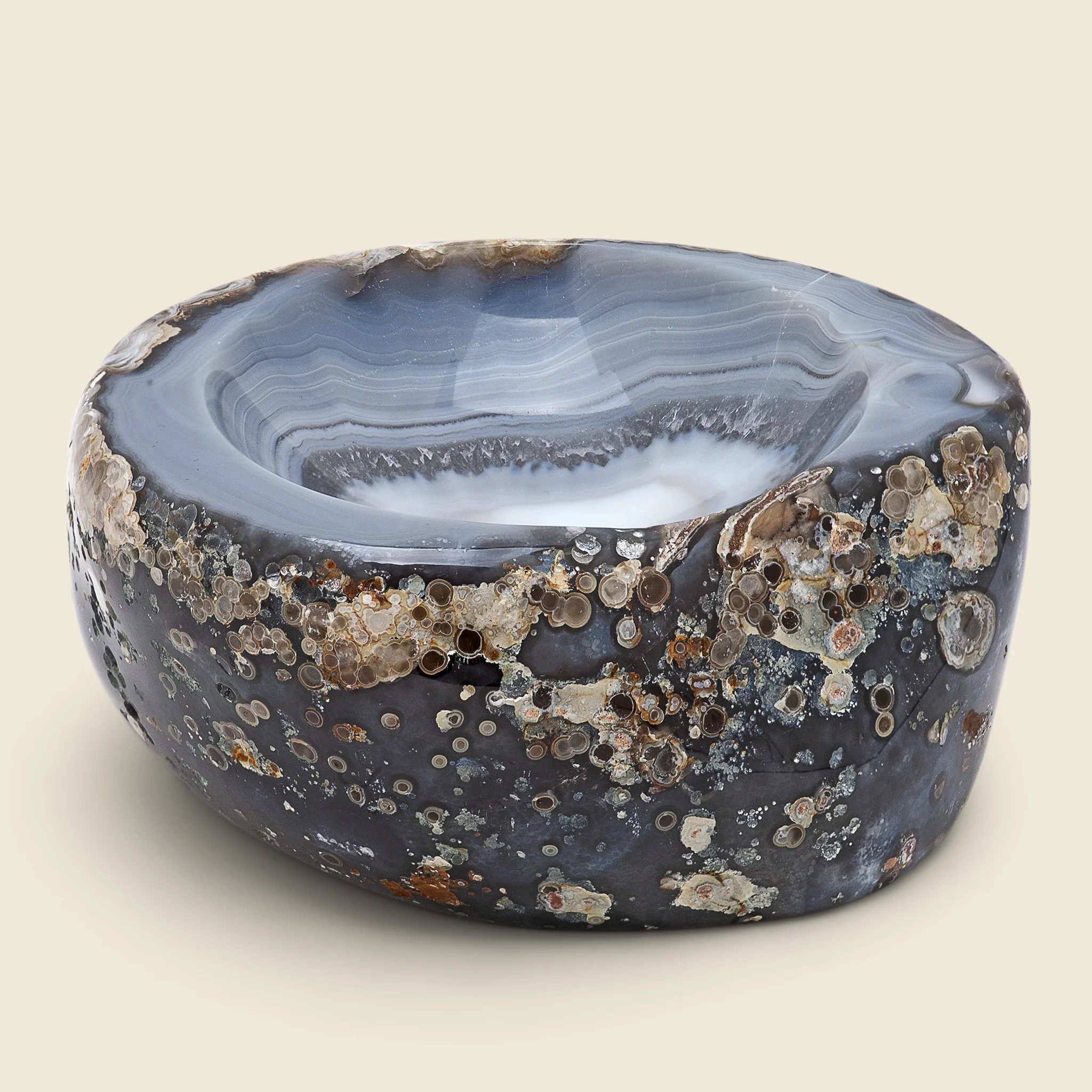 Polished Agate Bowl #5