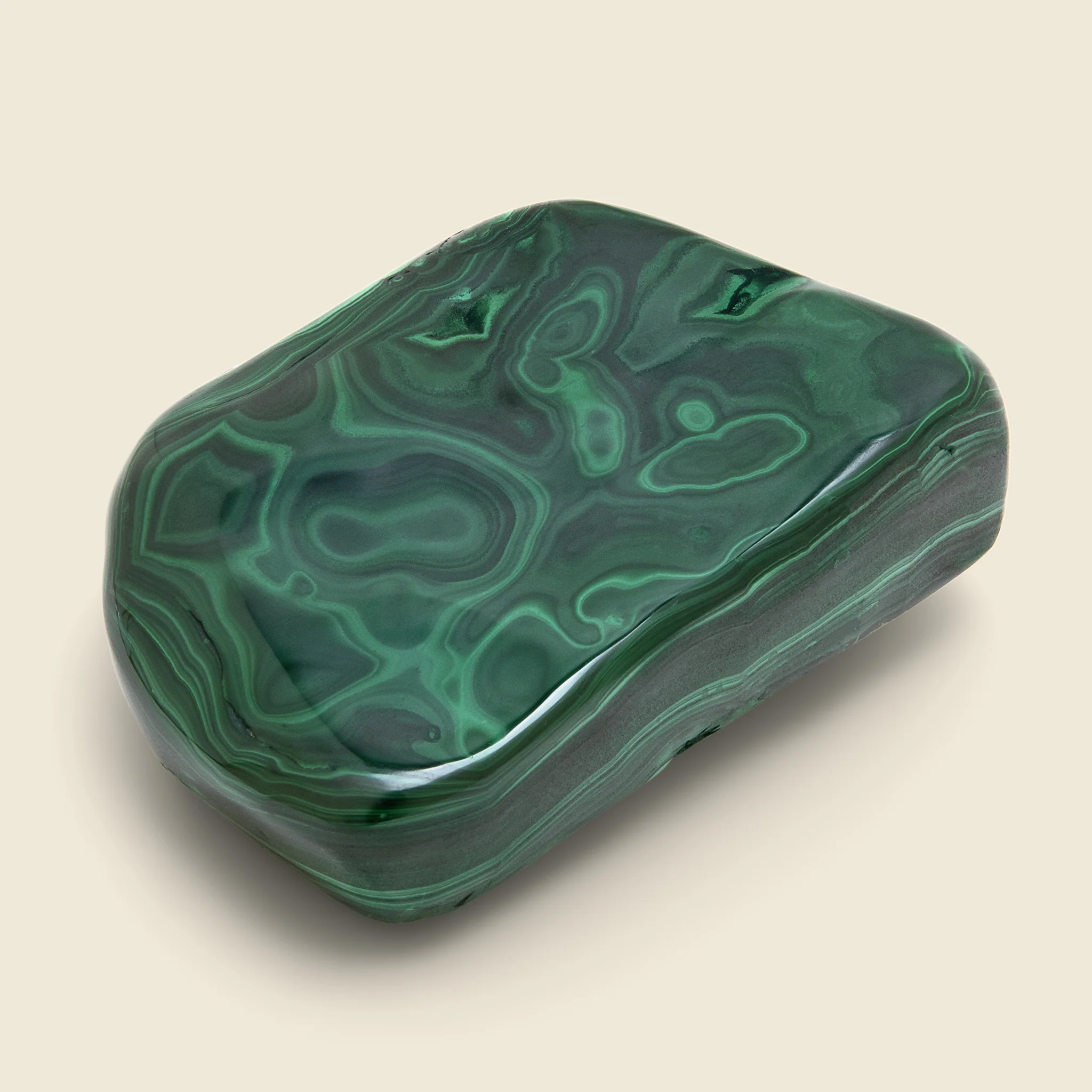 Polished Malachite Specimen