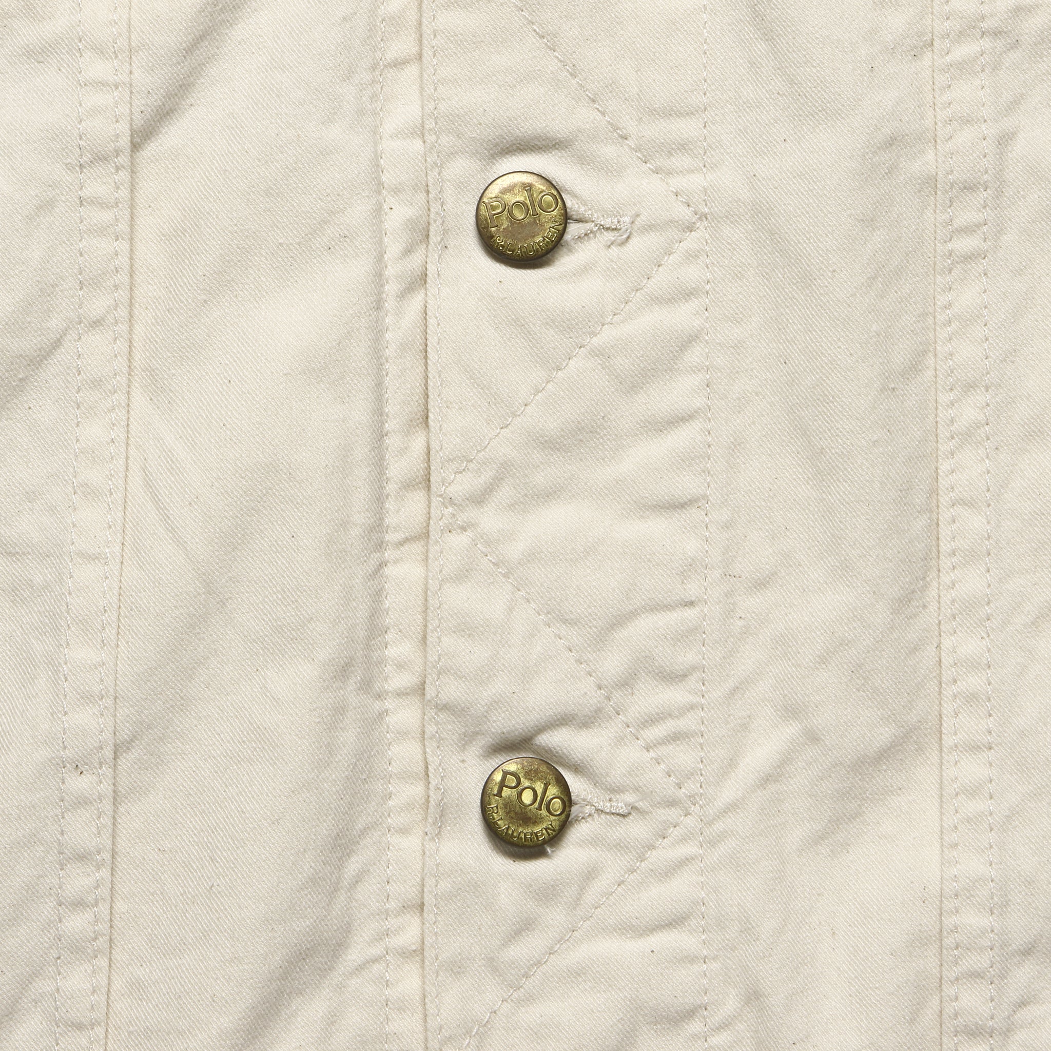 Polo Bears Trucker Jacket - Ecru - Image 3