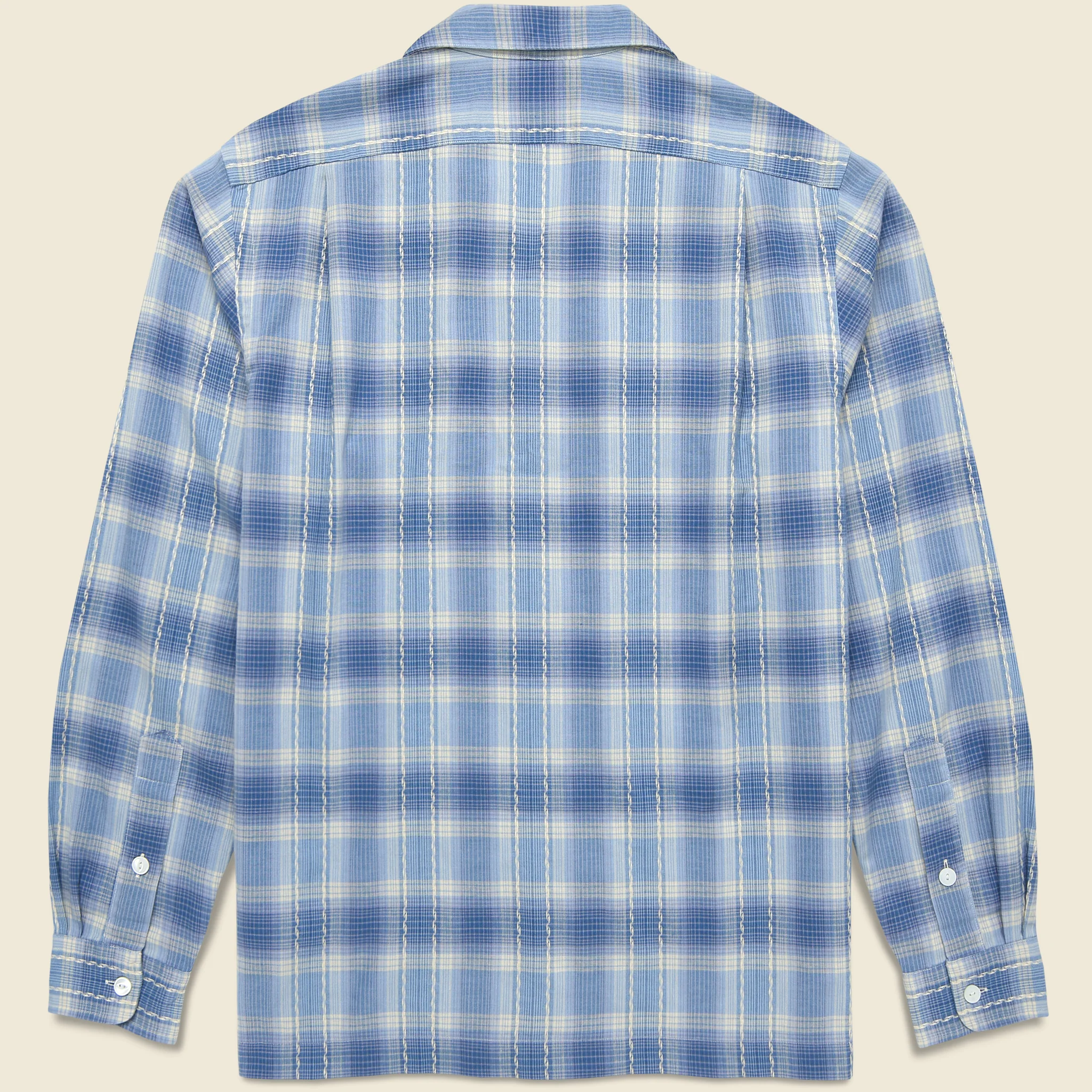Polo Country Camp Shirt - Blue Cream - Image 2