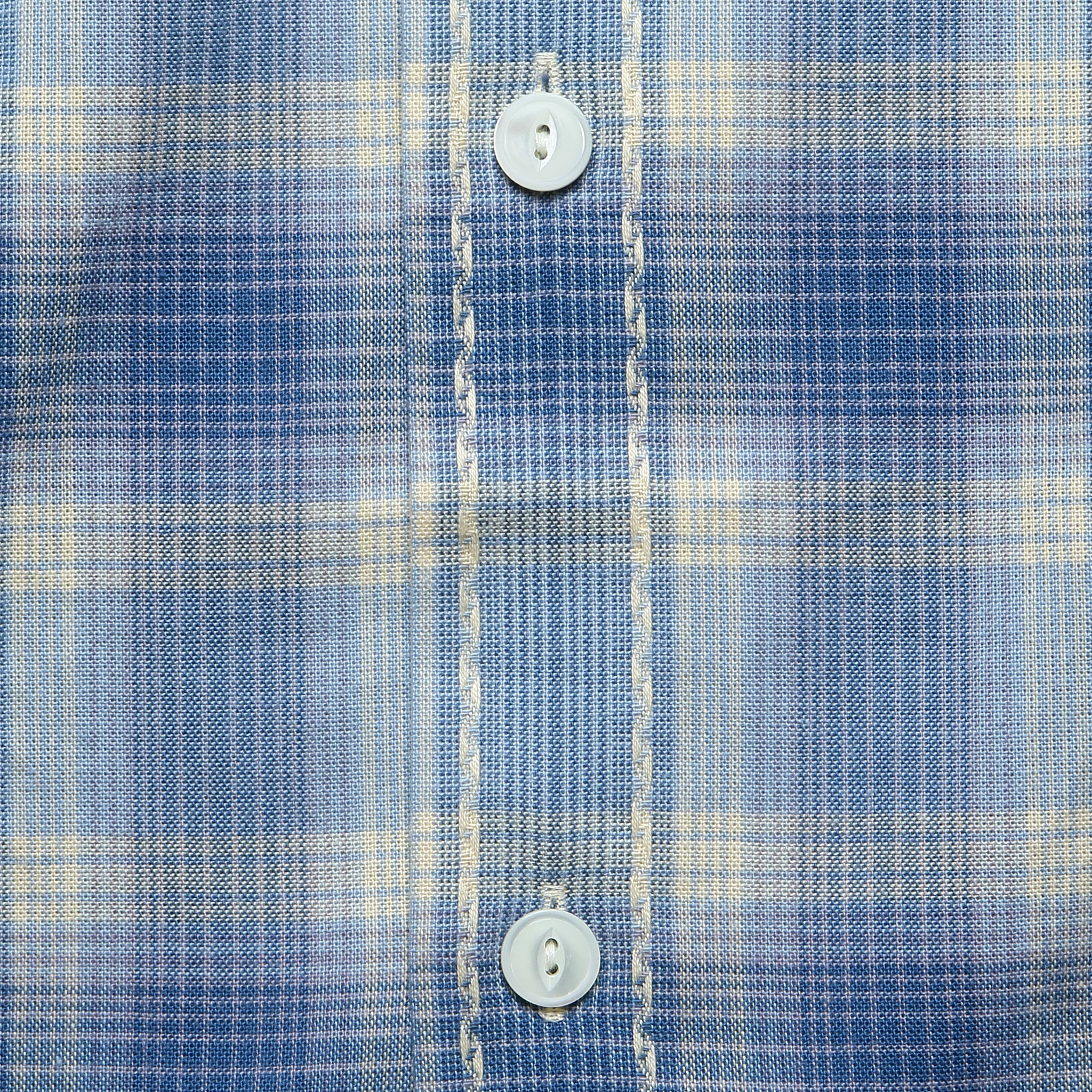 Polo Country Camp Shirt - Blue Cream - Image 3
