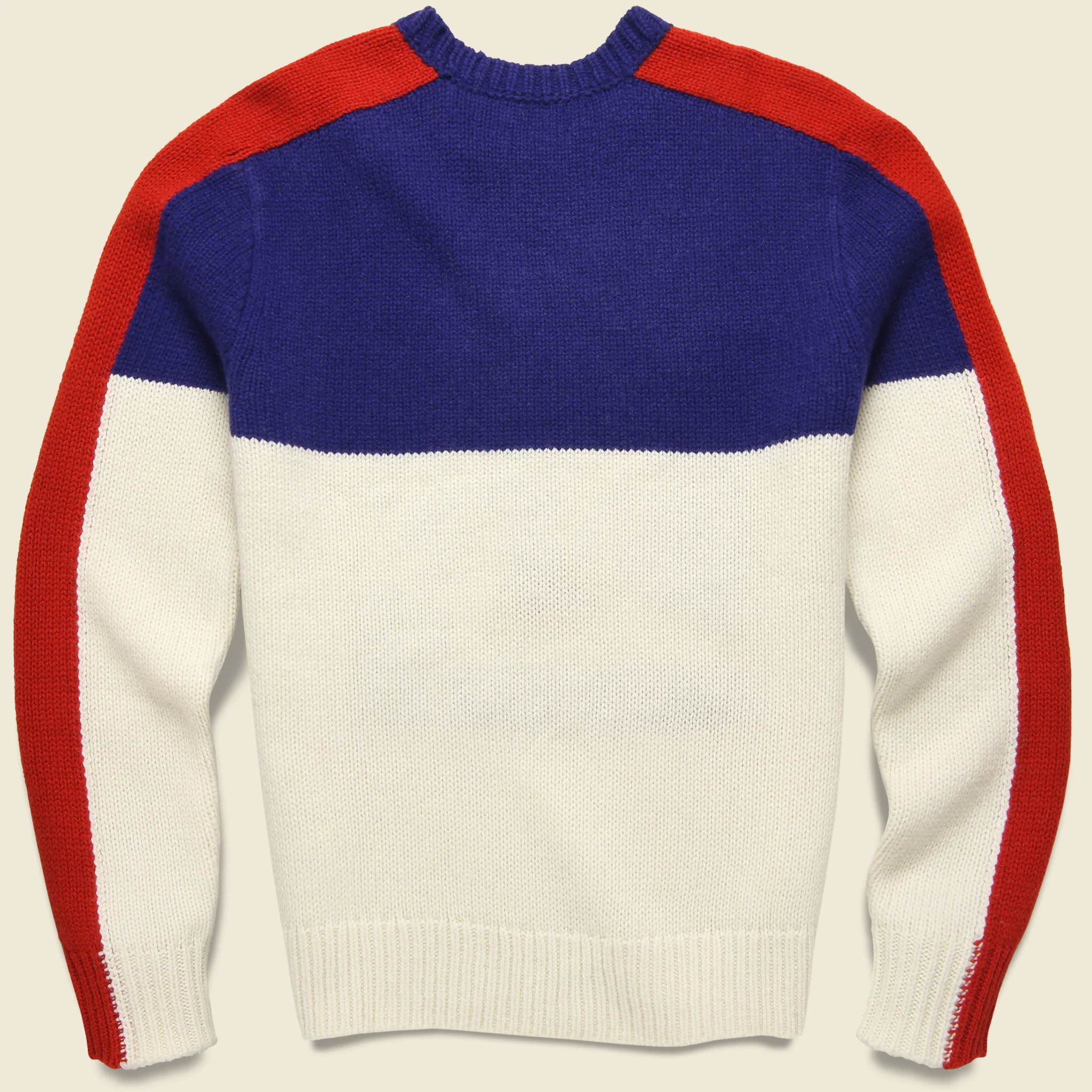 Polo Ski Crewneck Sweater - Cream Multi - Image 2