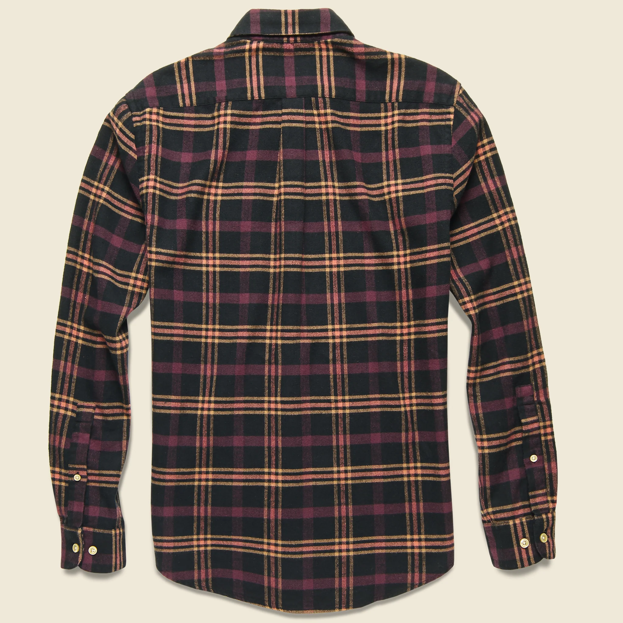 Compact Plaid Flannel - Black/Pink - Image 2