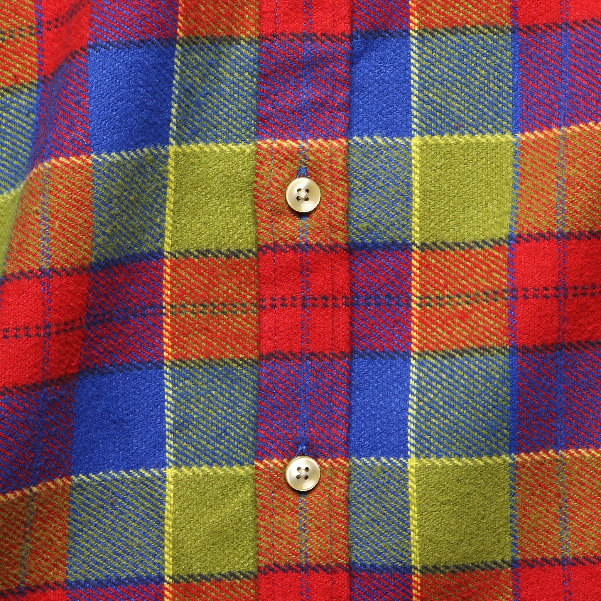 Nebraska Check Flannel - Red/Green/Blue - Image 3