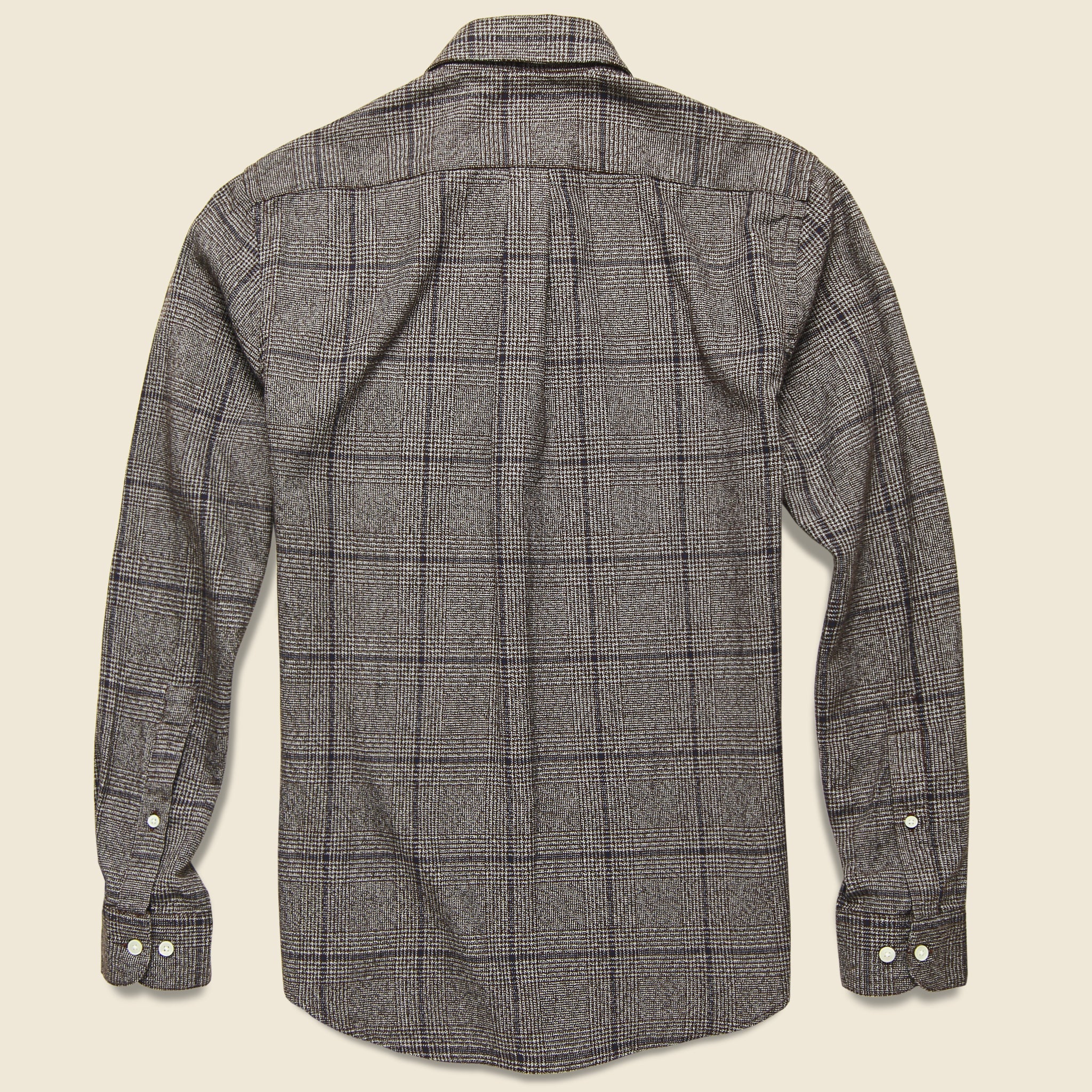 Prince of Wales Flannel - Bordeaux - Image 2