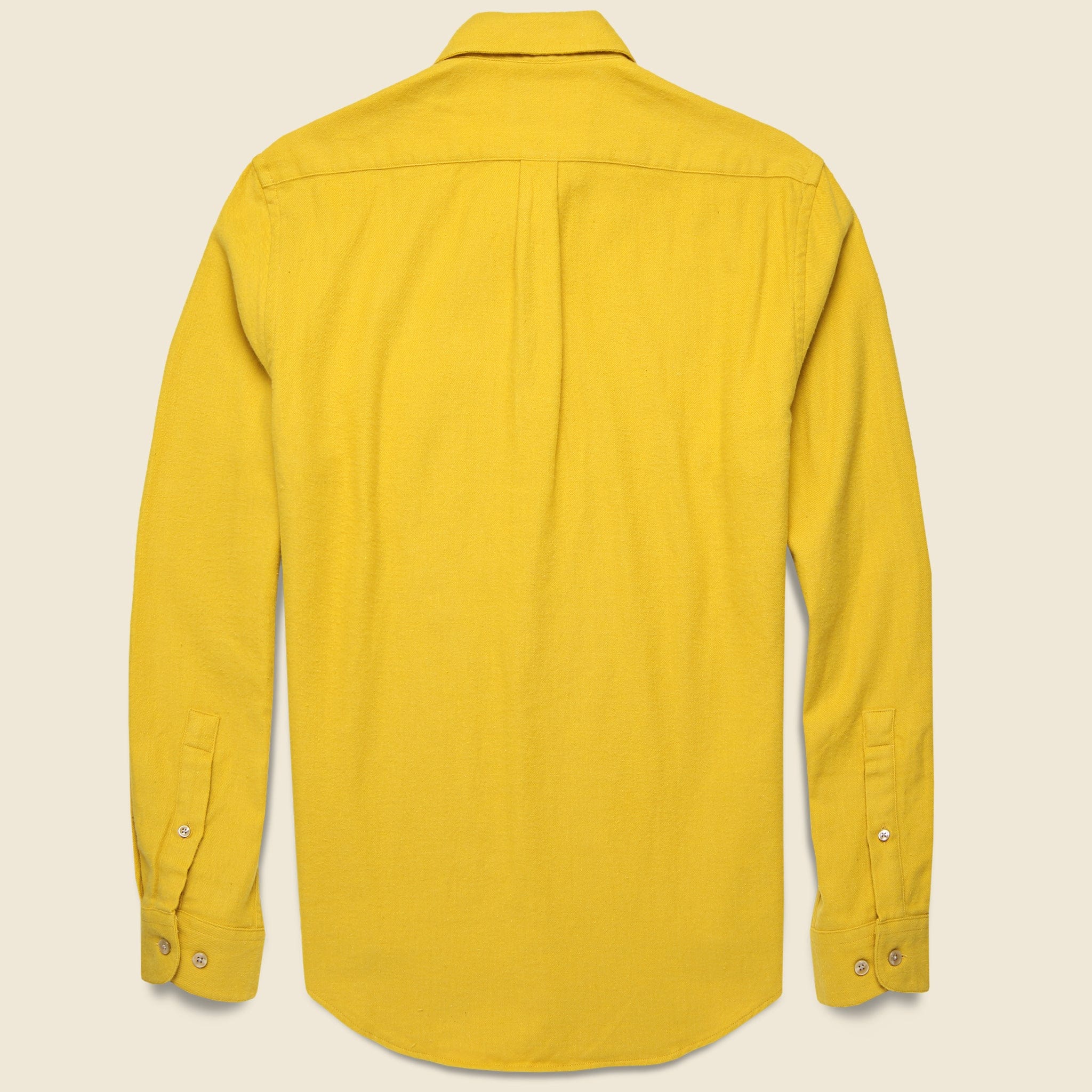 Teca Solid Flannel - Mustard - Image 2