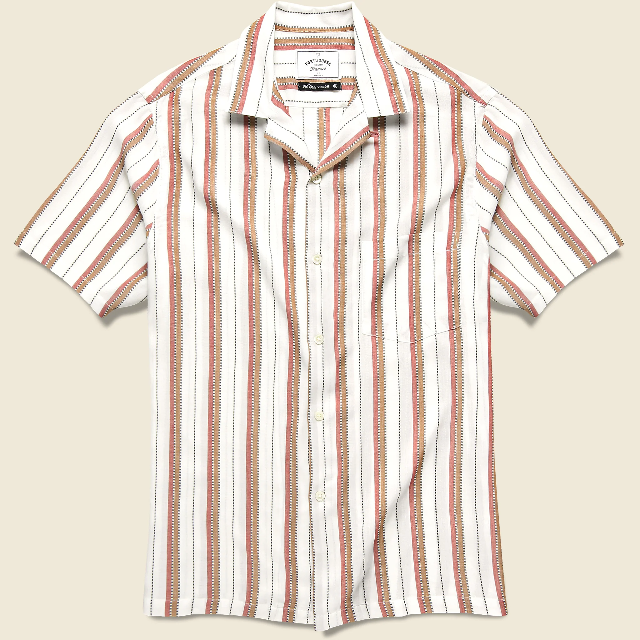 Bava Camp Shirt - Brick Red