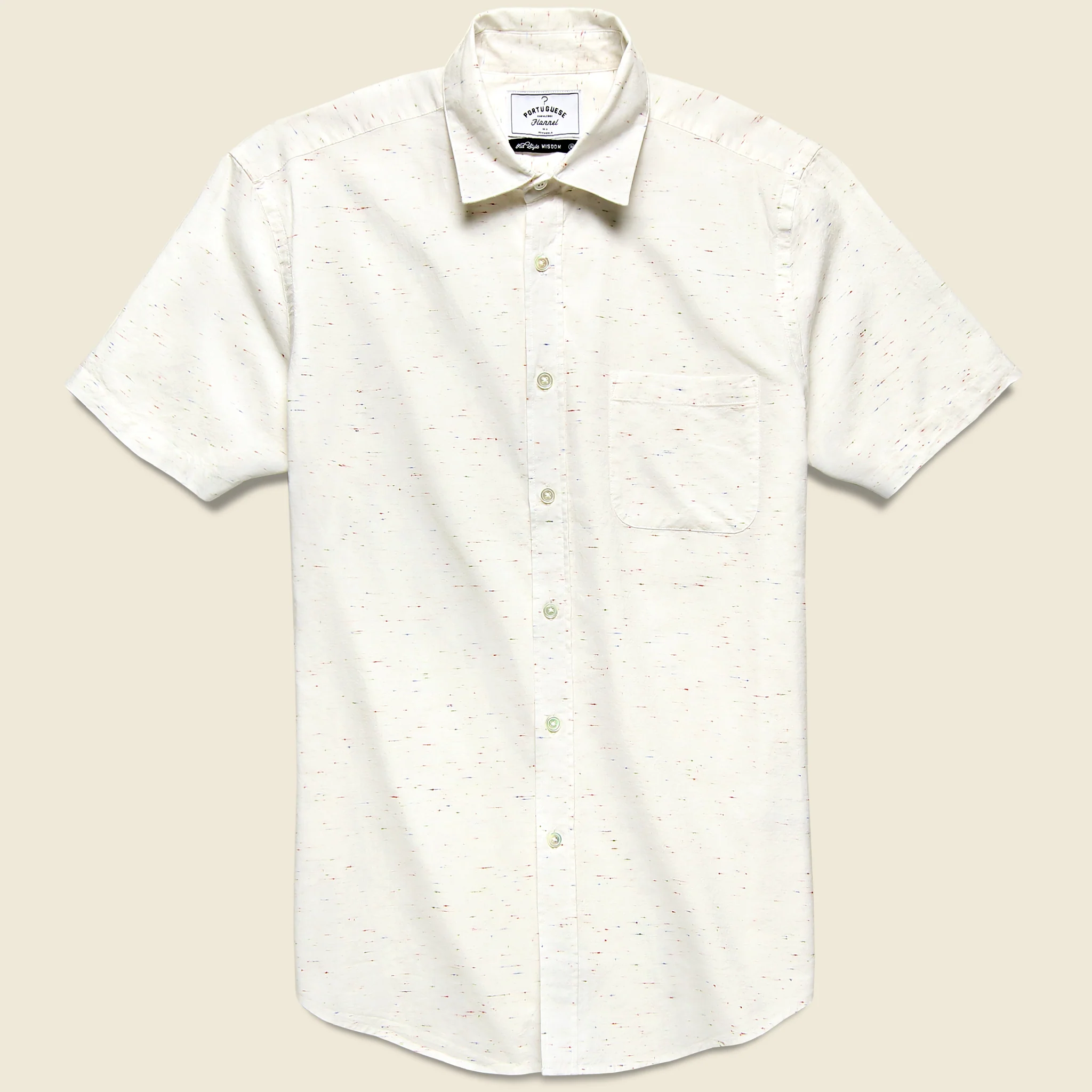 Ebano Fleck Shirt - White