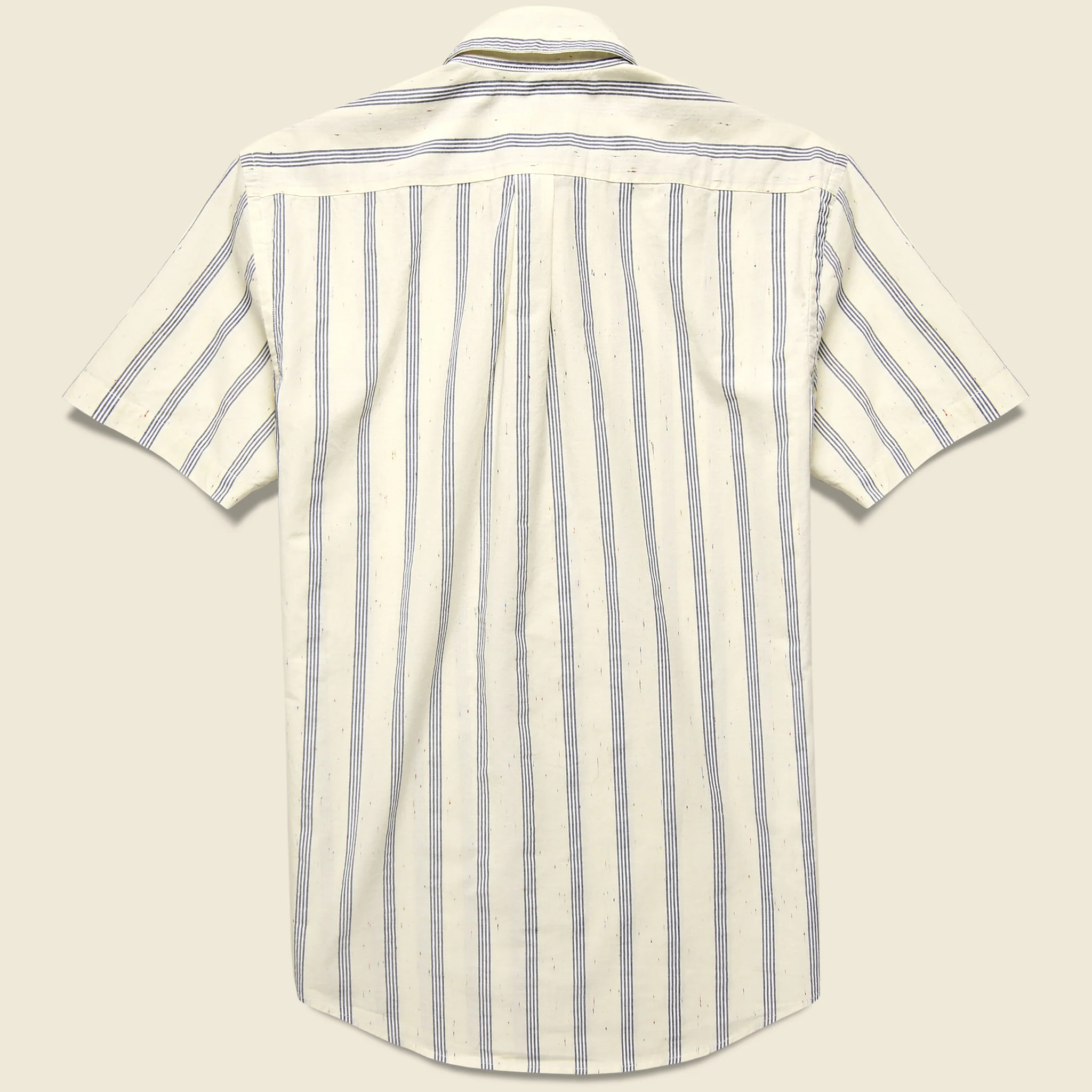 Ebano Stripe Shirt - White/Blue - Image 2