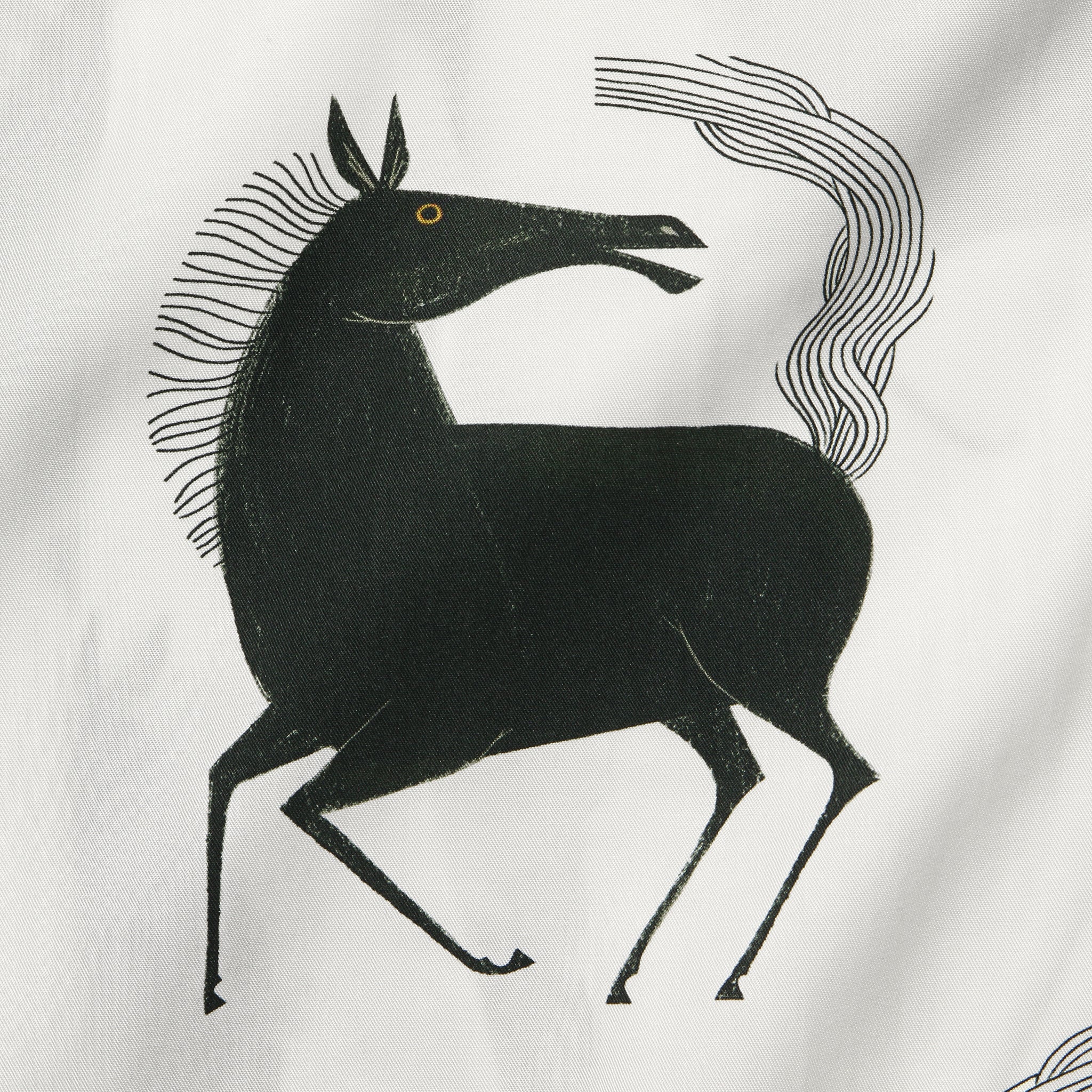Horse Camp Shirt - White/Black - Image 4