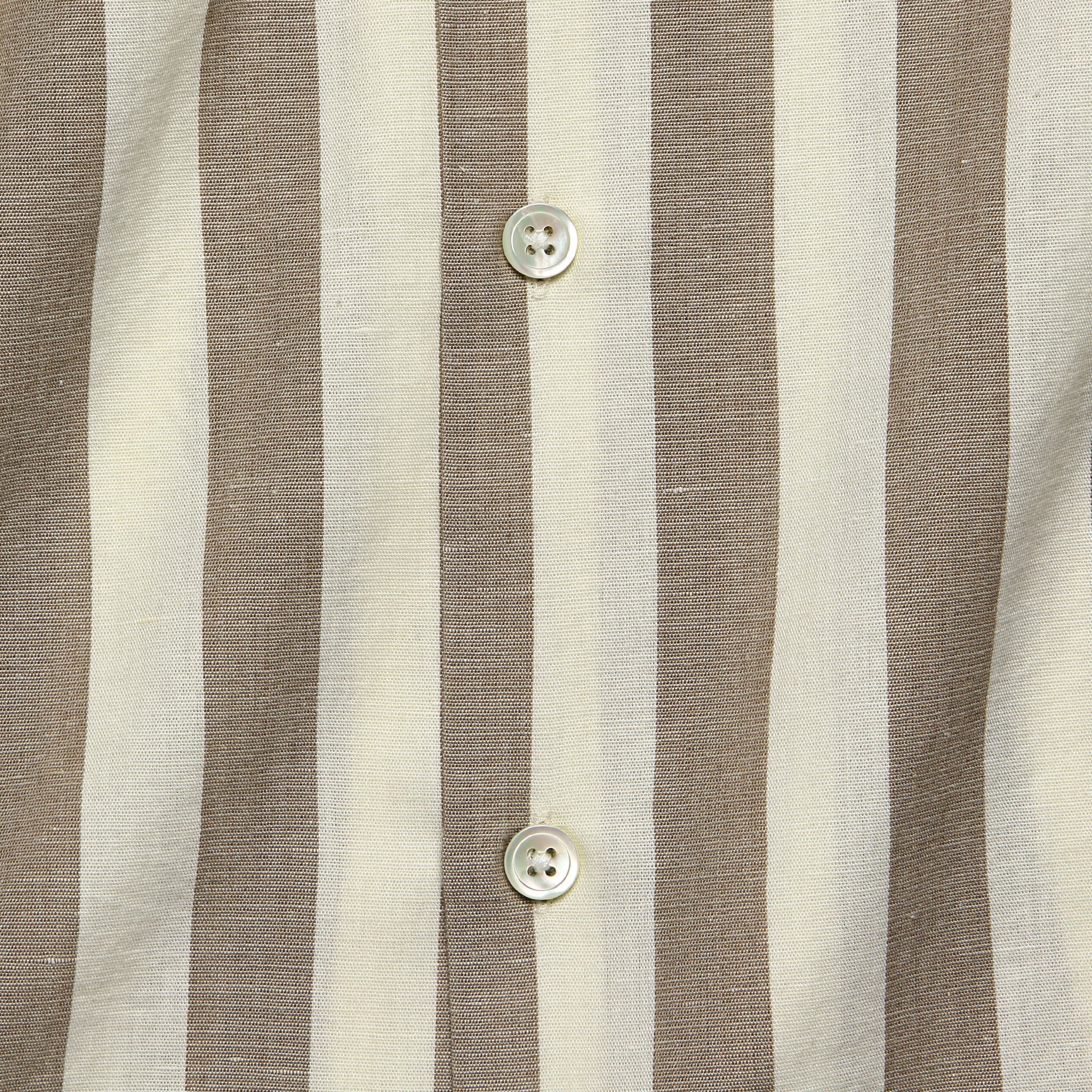 Bayonne Camp Shirt - Brown/White - Image 3