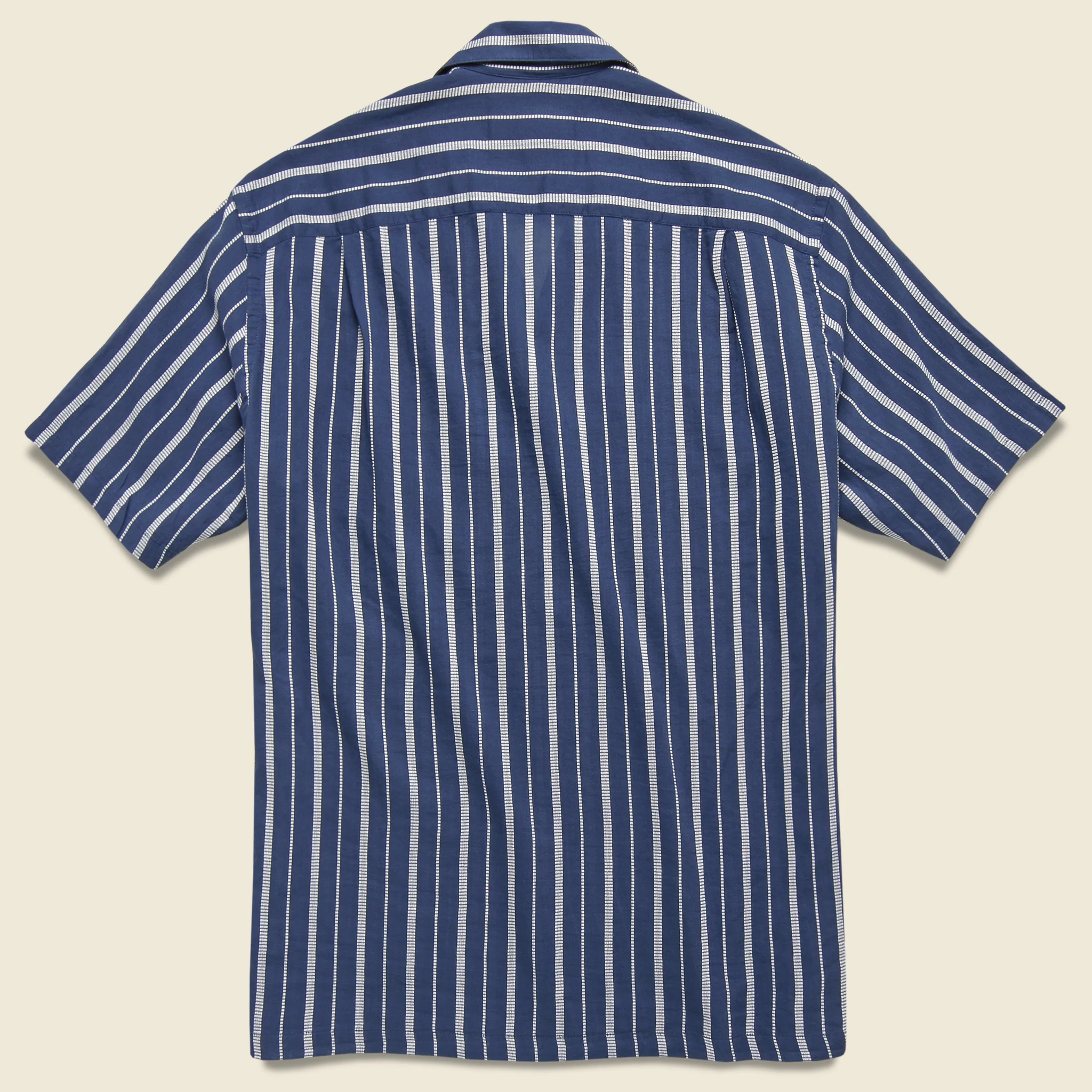 Jimmy Camp Shirt - Blue/White - Image 2