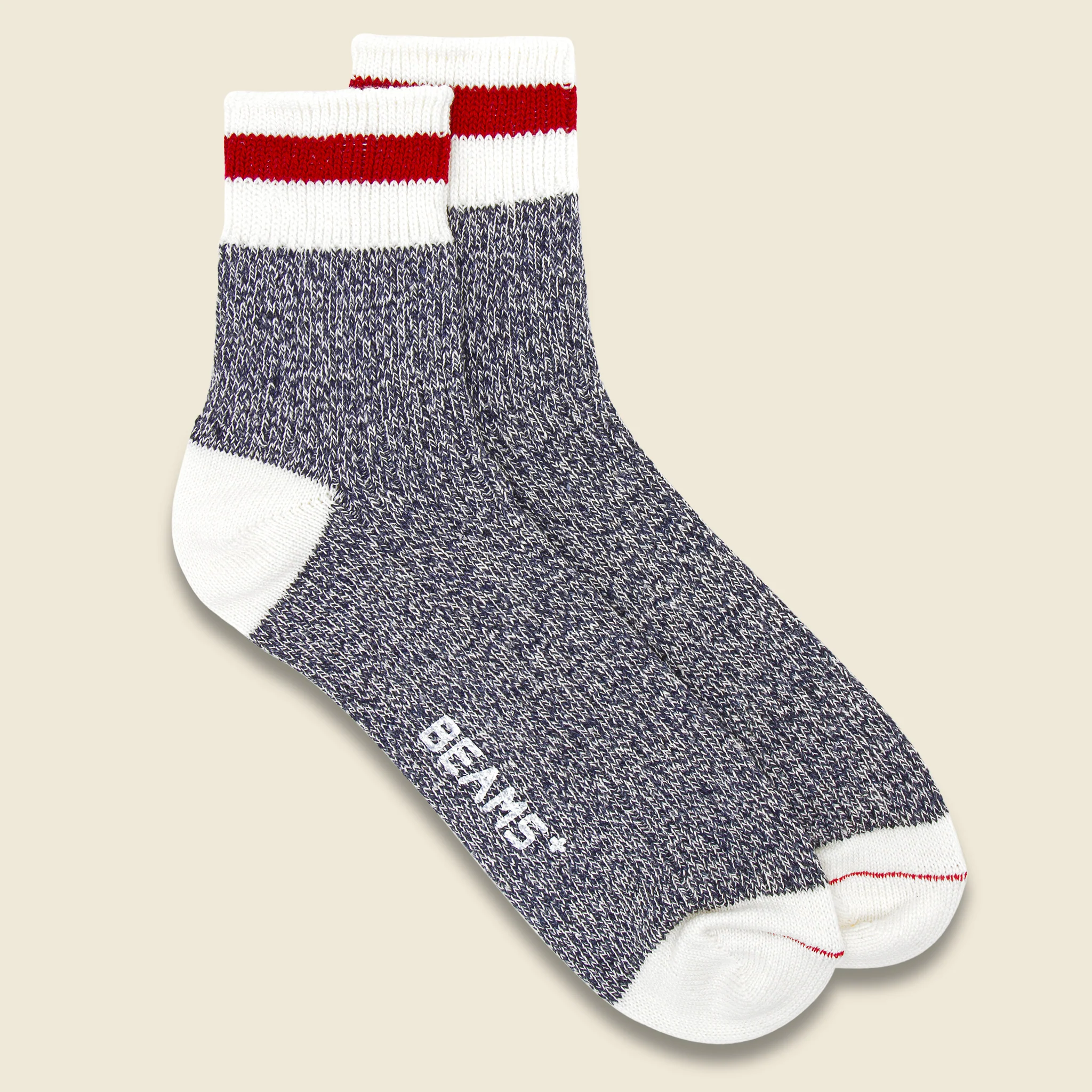 Quarter Rag Sock - Navy