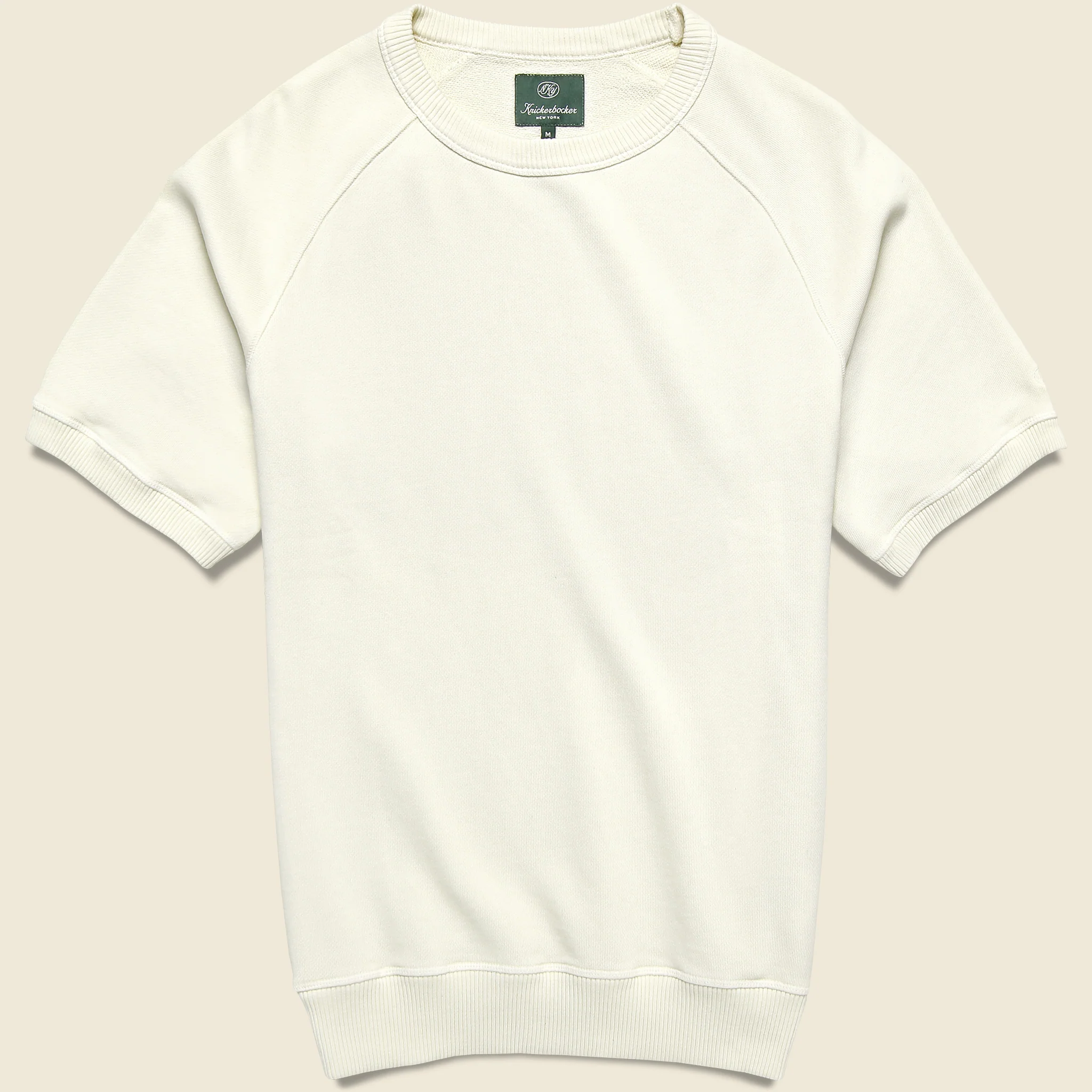 Raglan Runner Crew Sweatshirt - Milk