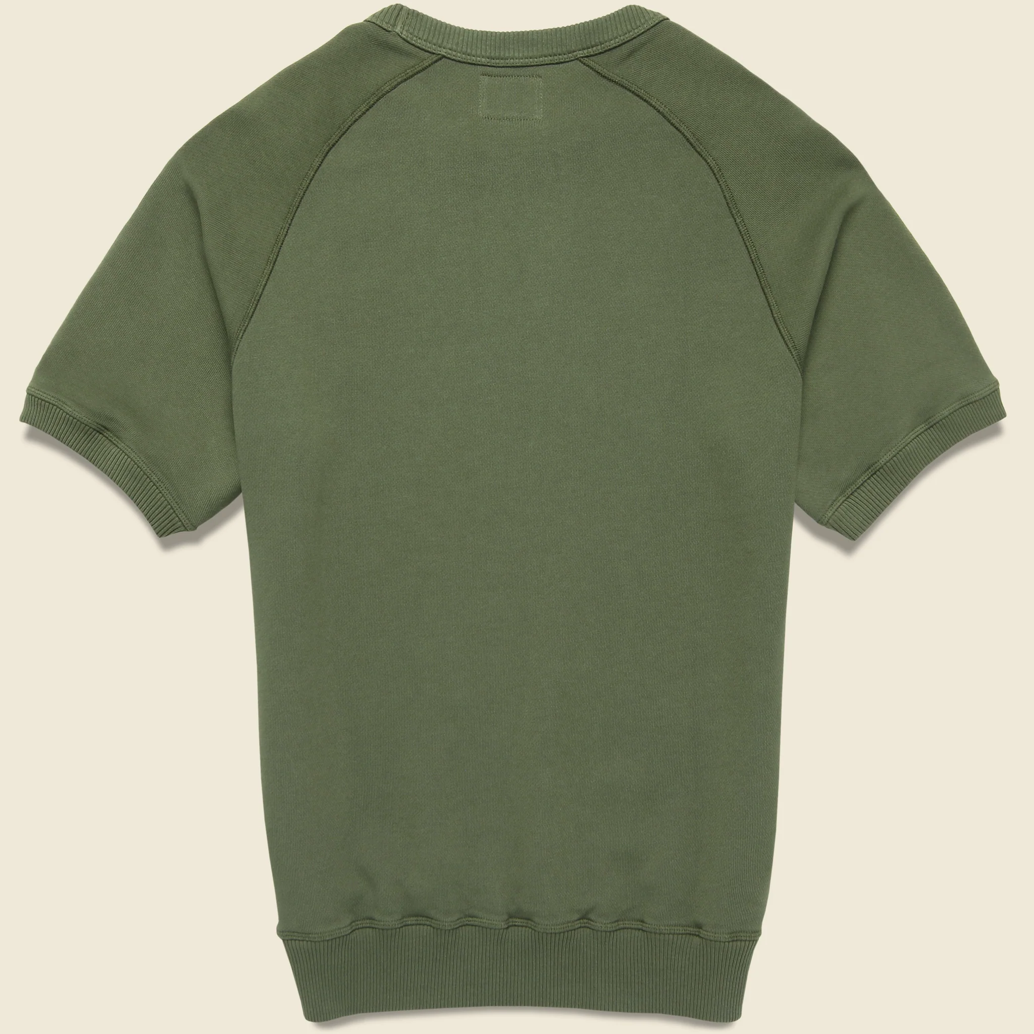 Raglan Runner Crew Sweatshirt - Moss - Image 2
