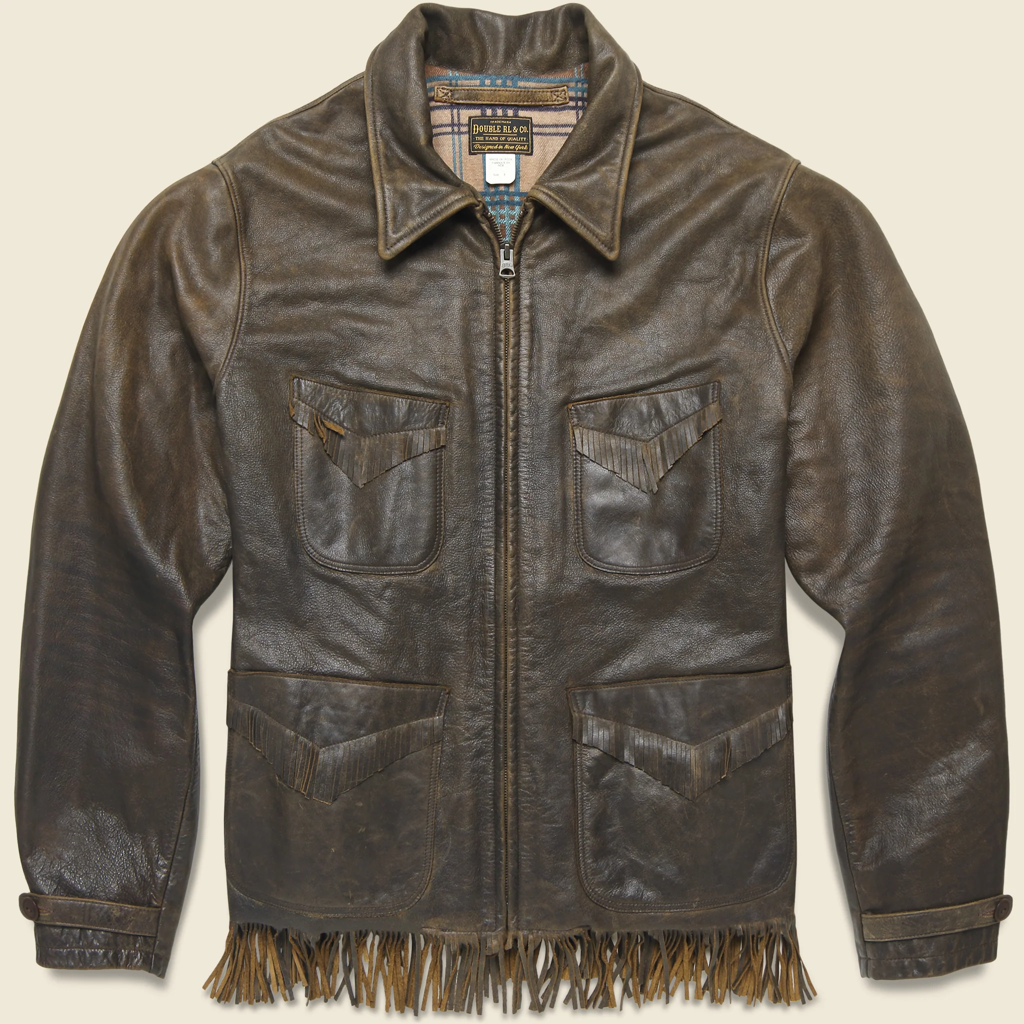 Randall Fringe Jacket - Chocolate