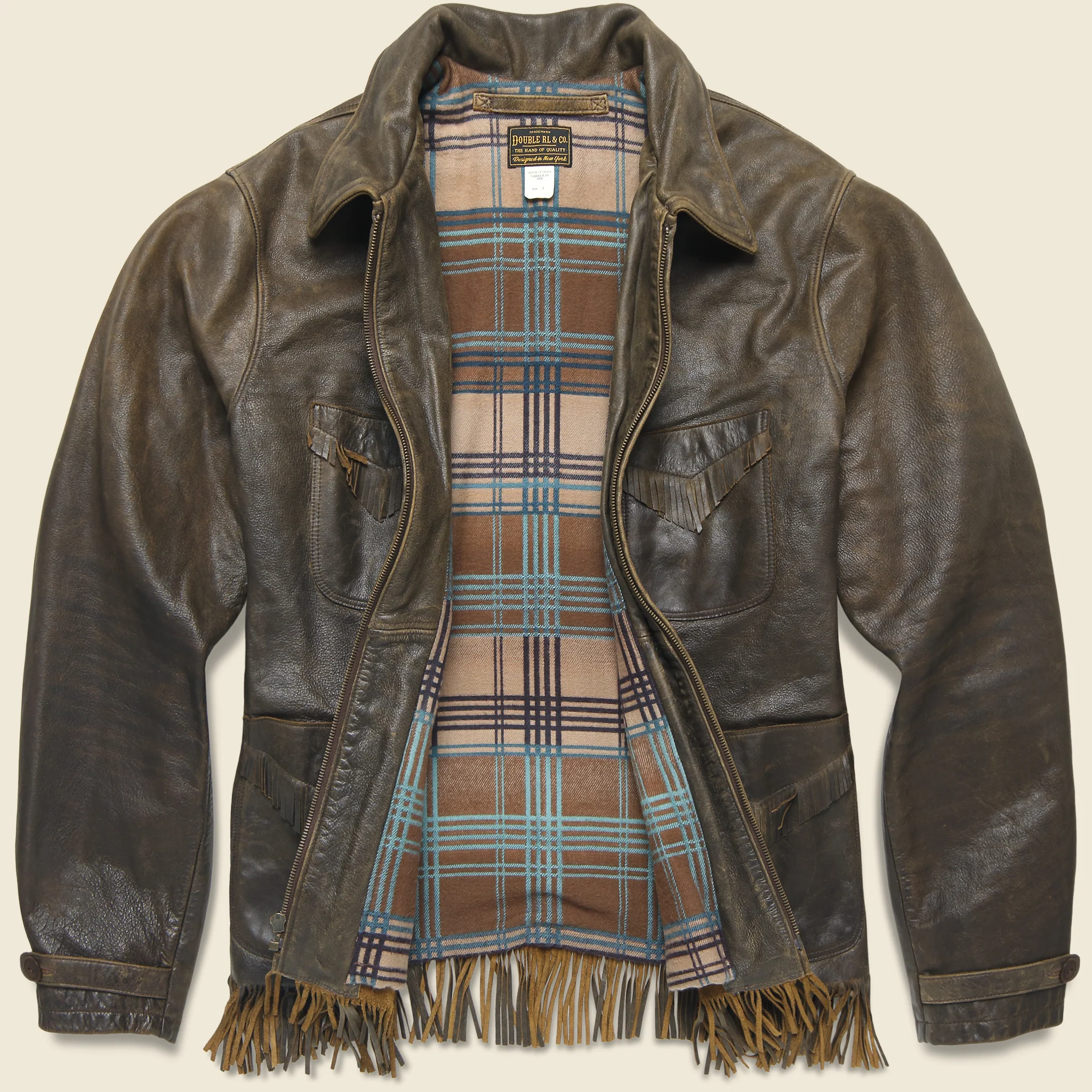 Randall Fringe Jacket - Chocolate - Image 2